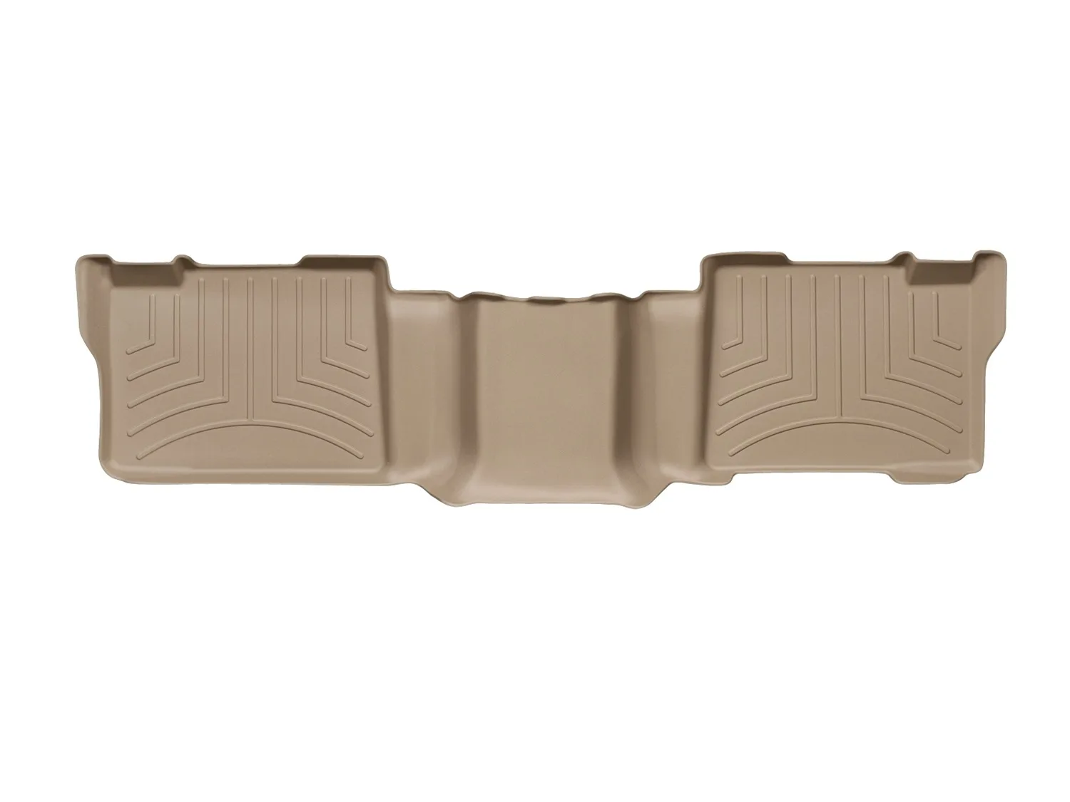 WeatherTech FloorLiner™ DigitalFit®; Tan; Rear;