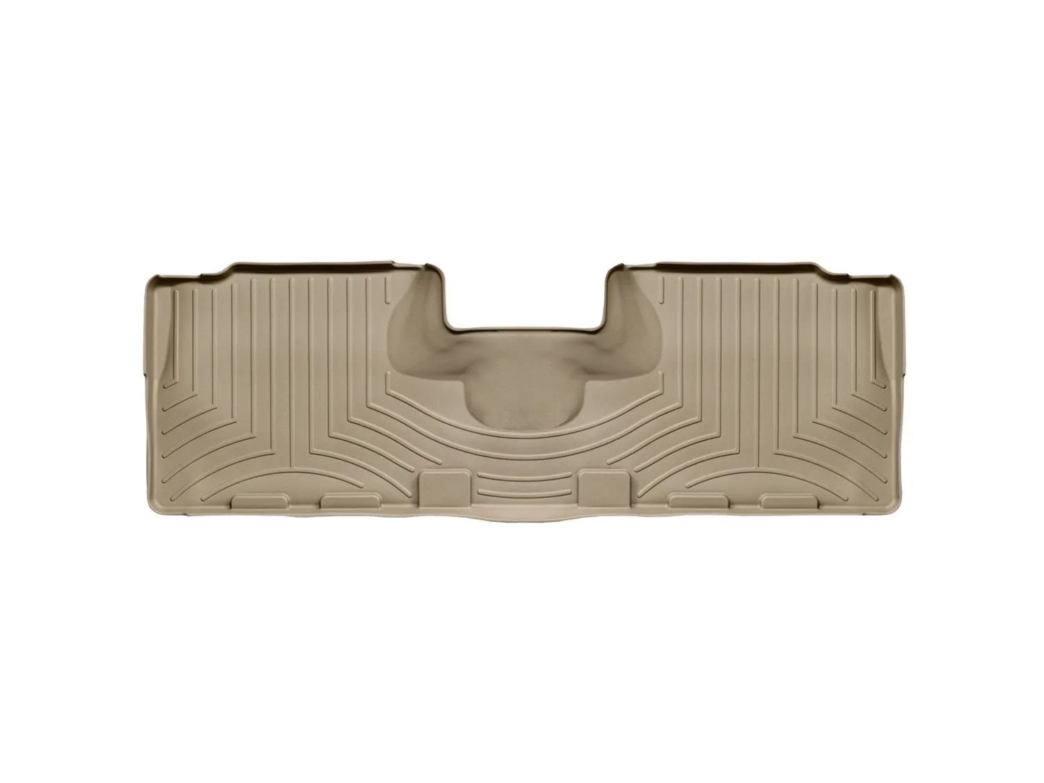 WeatherTech FloorLiner™ DigitalFit®; Tan; Rear;