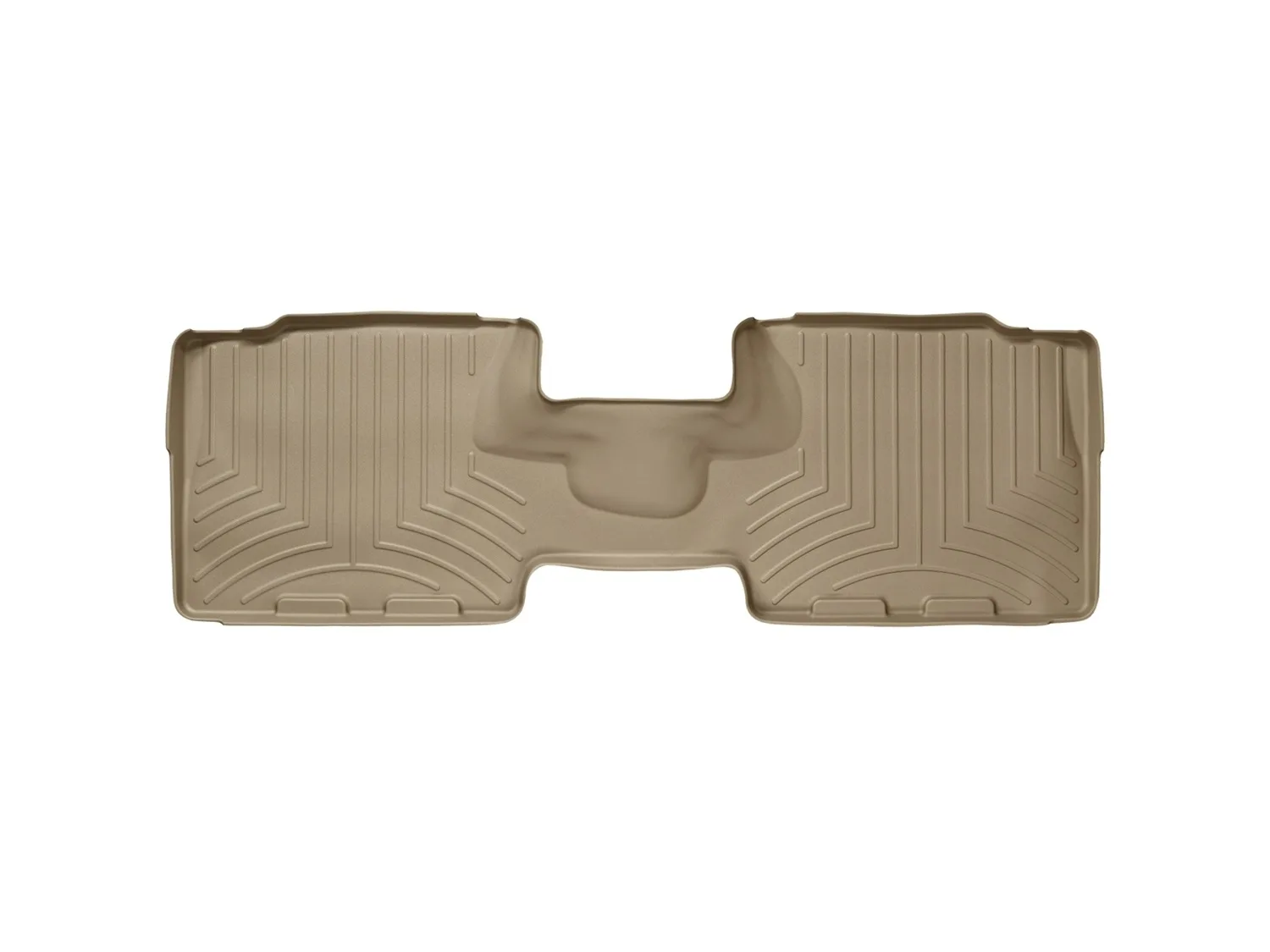 WeatherTech FloorLiner™ DigitalFit®; Tan; Rear;