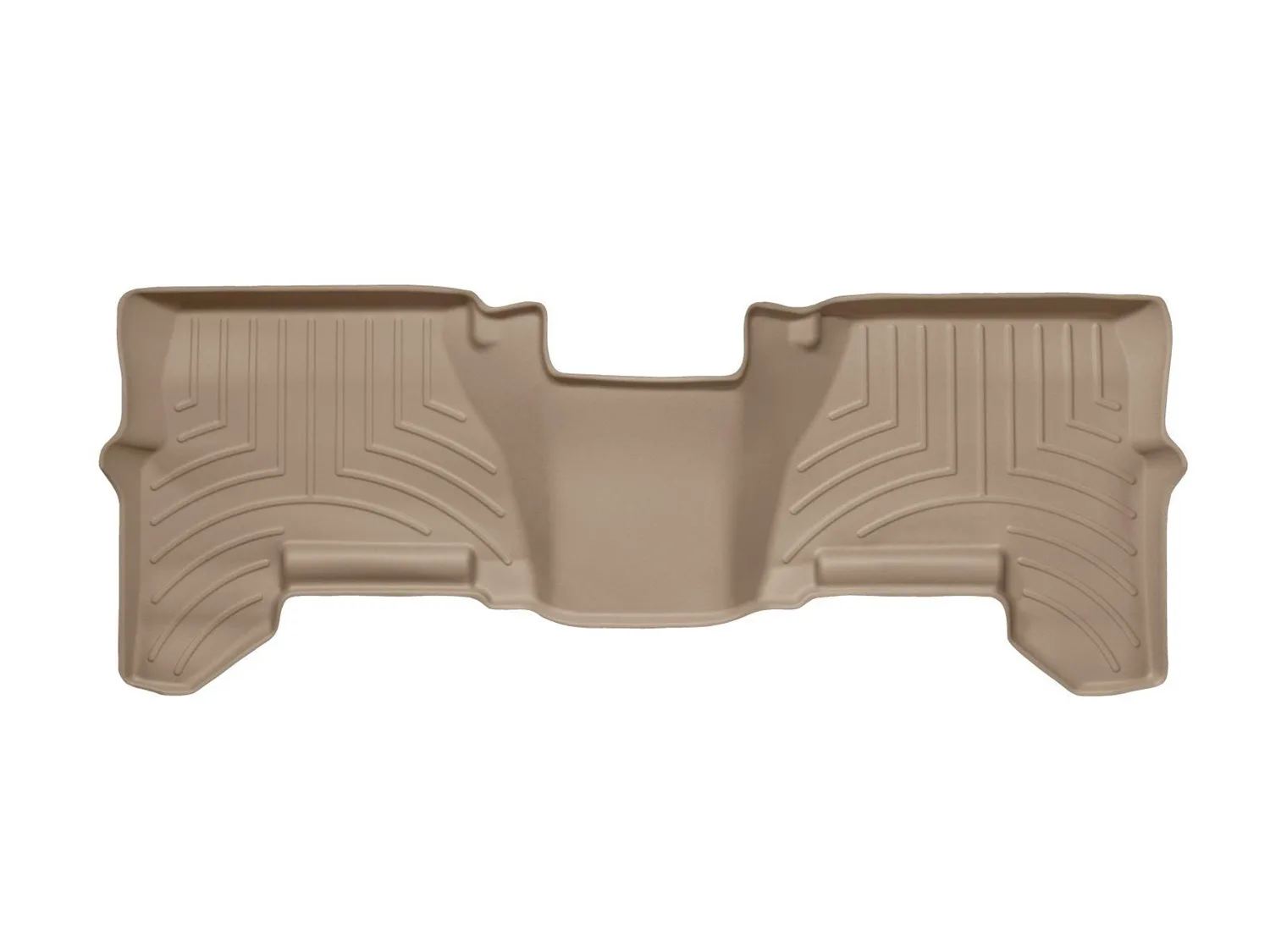 WeatherTech FloorLiner™ DigitalFit®; Tan; Rear;