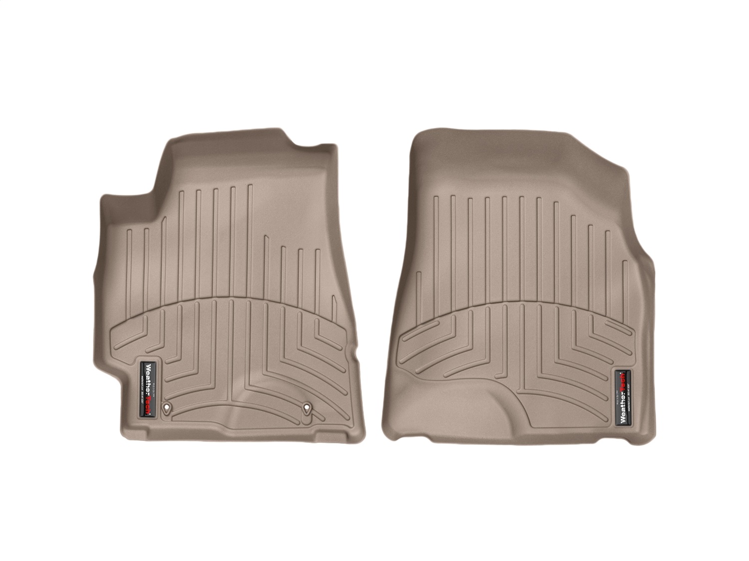 WeatherTech FloorLiner™ DigitalFit®; Tan; Front;