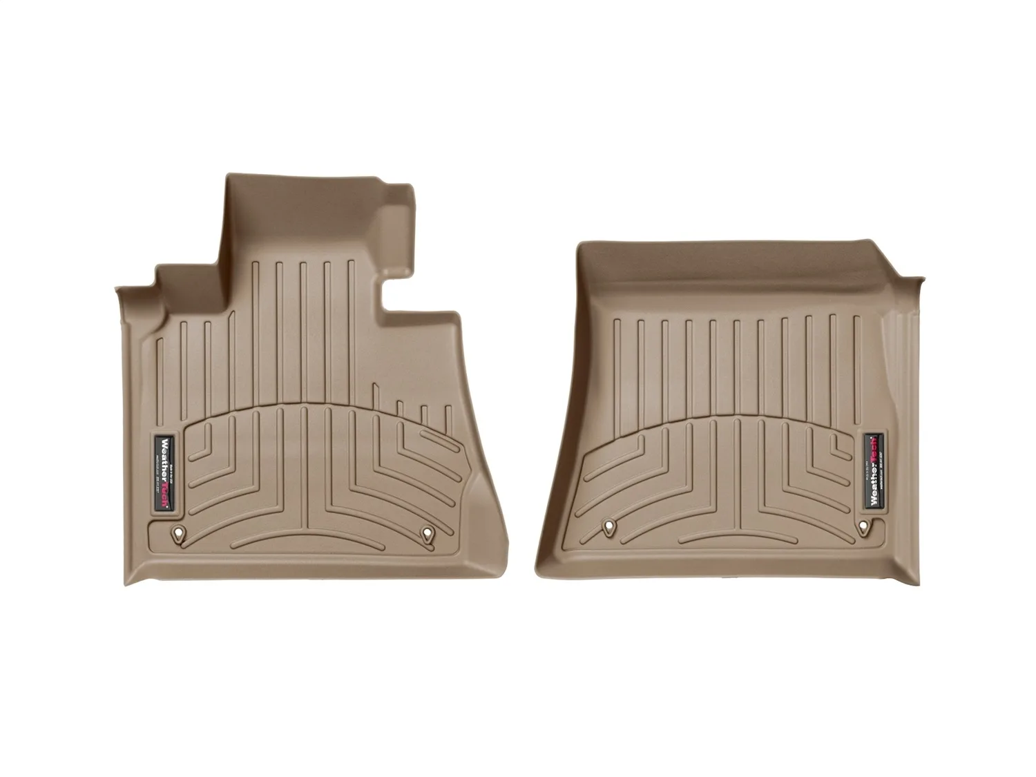 WeatherTech FloorLiner™ DigitalFit®; Tan; Front;