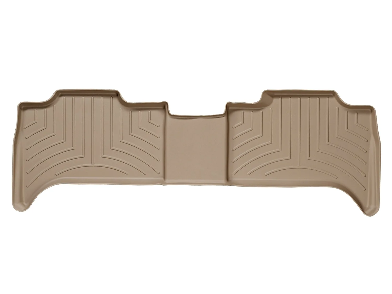 WeatherTech FloorLiner™ DigitalFit®; Tan; Rear;