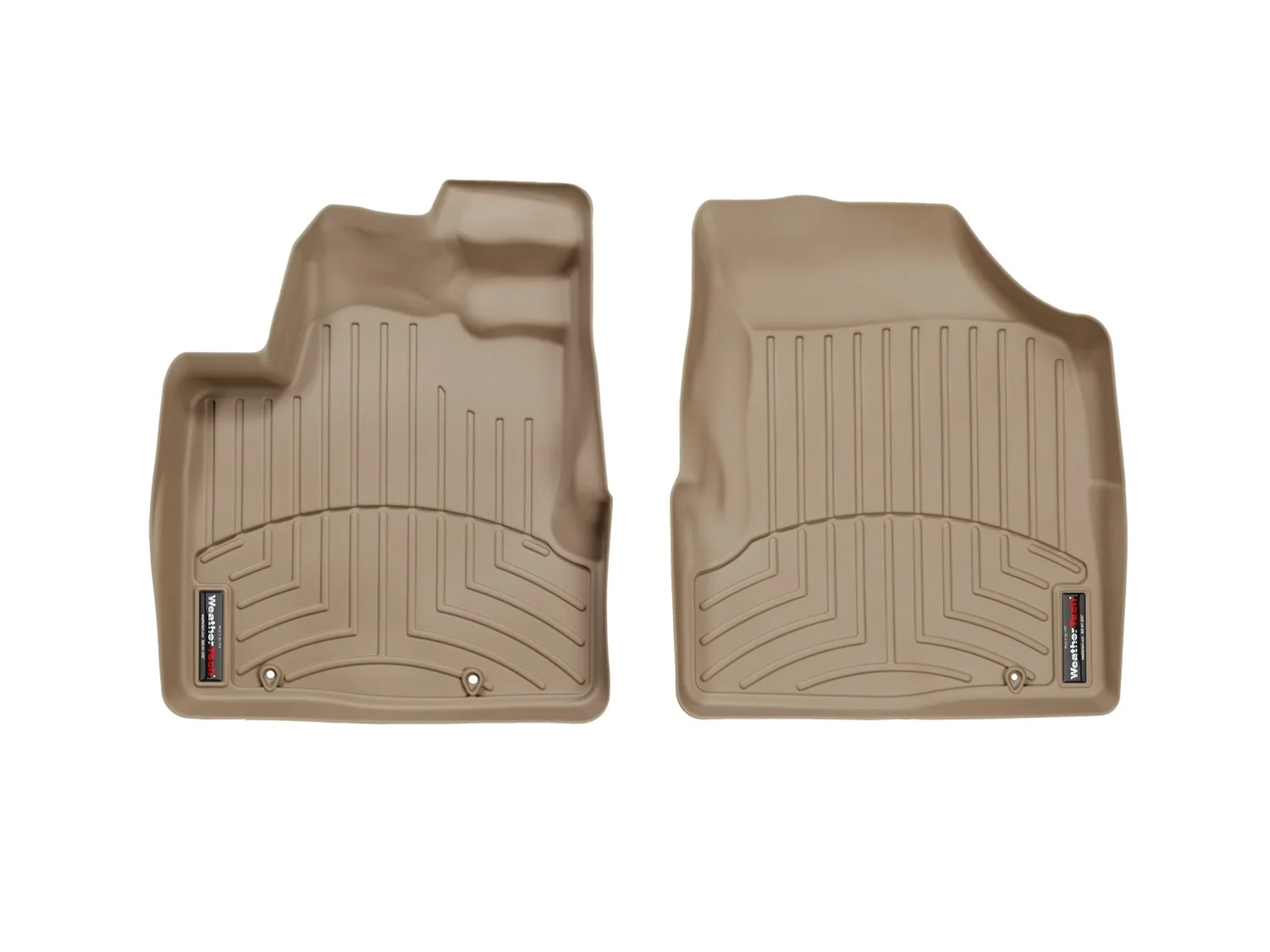 WeatherTech FloorLiner™ DigitalFit®; Tan; Front;