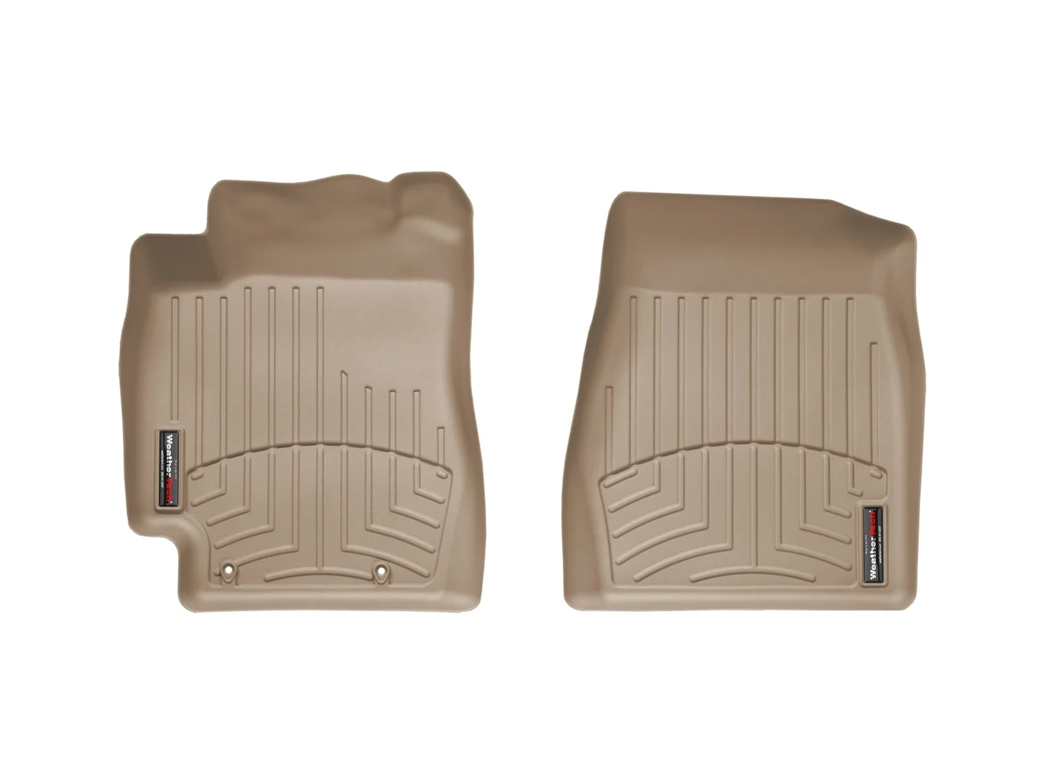 WeatherTech FloorLiner™ DigitalFit®; Tan; Front;