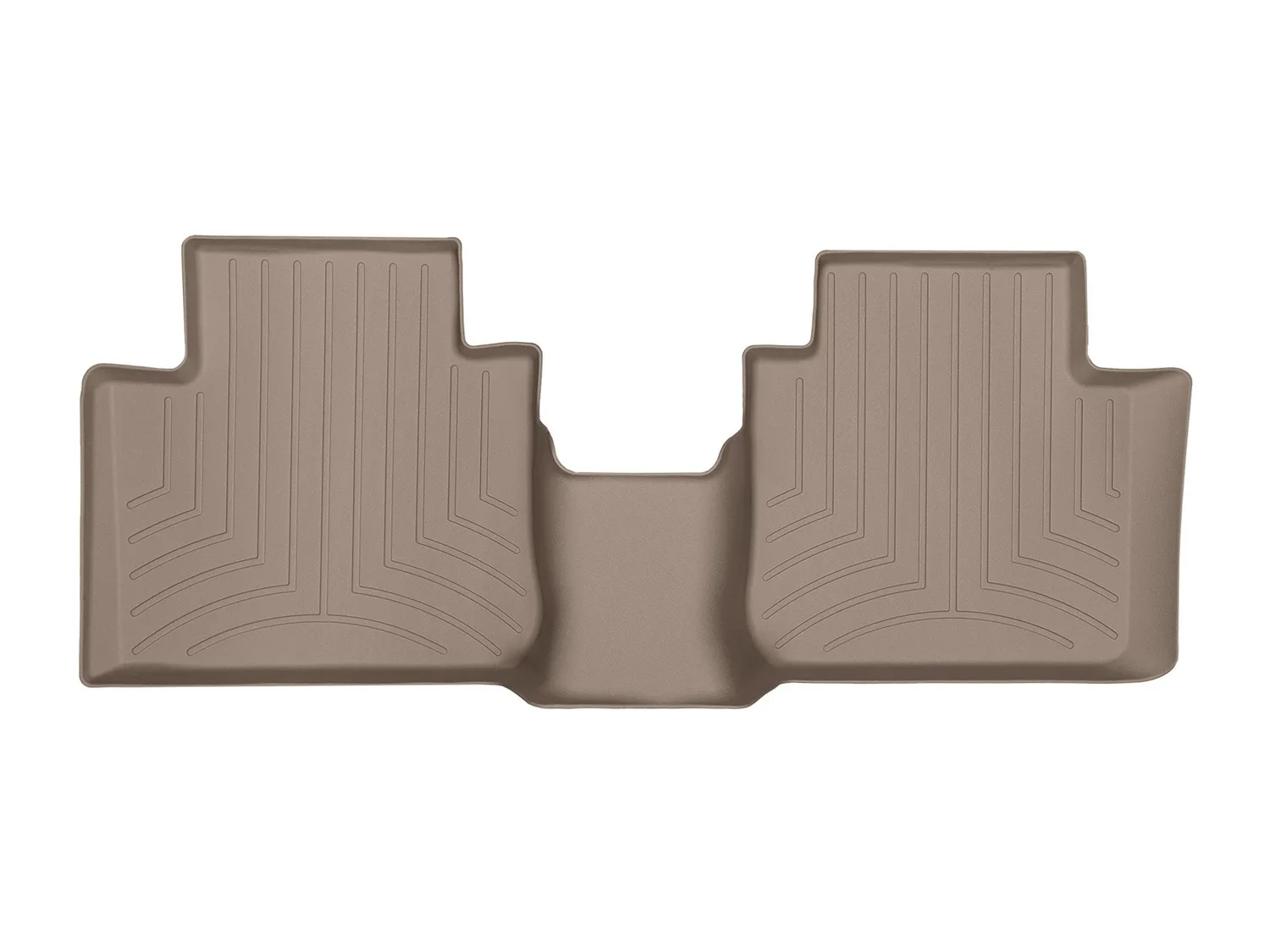 WeatherTech FloorLiner™ DigitalFit®; Tan; Rear;