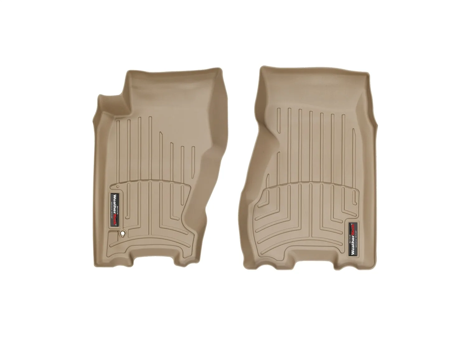 WeatherTech FloorLiner™ DigitalFit®; Tan; Front;