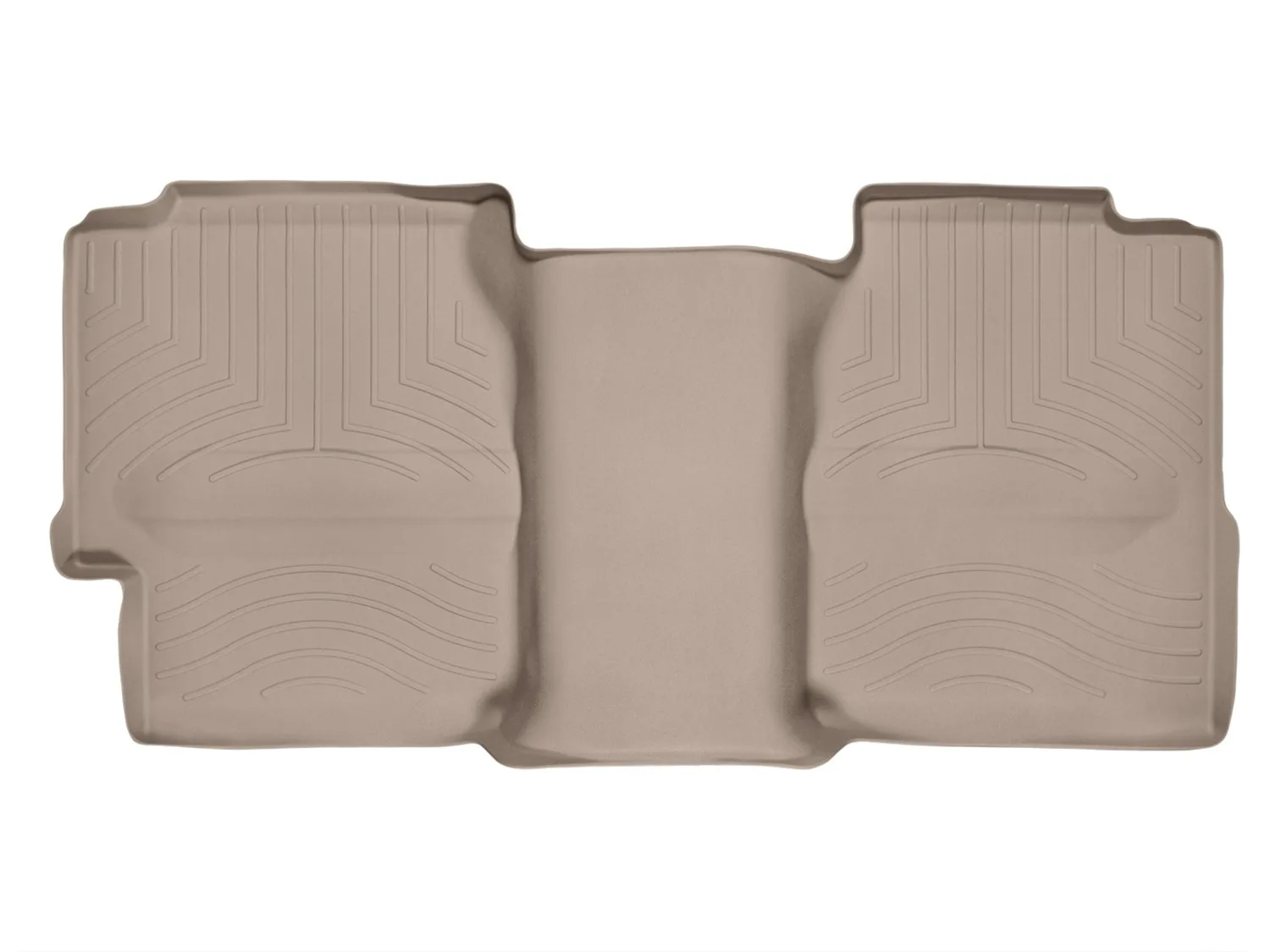 WeatherTech FloorLiner™ DigitalFit®; Tan; Rear;