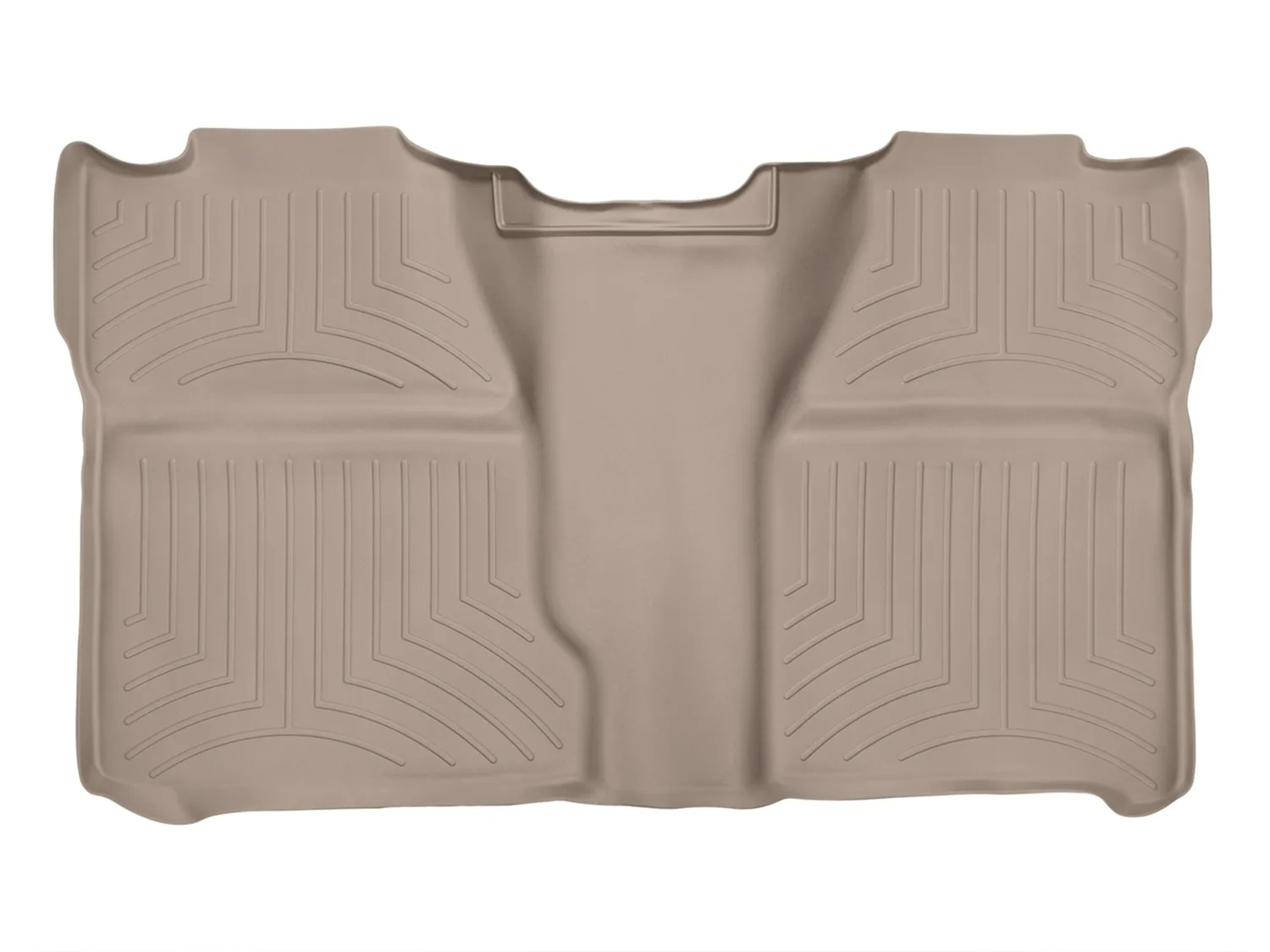 WeatherTech FloorLiner™ DigitalFit®; Tan; Rear;