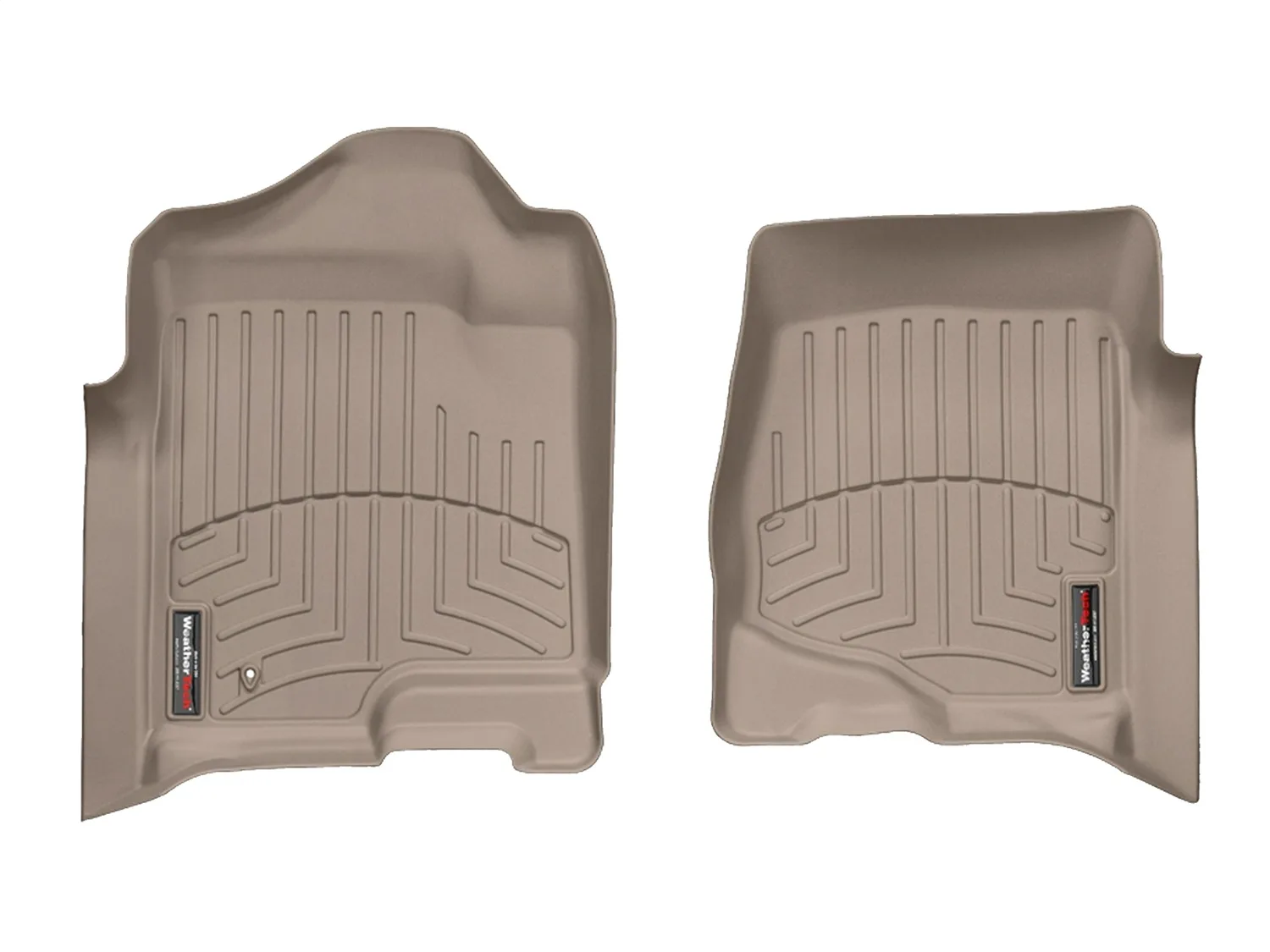 WeatherTech FloorLiner™ DigitalFit®; Tan; Front;