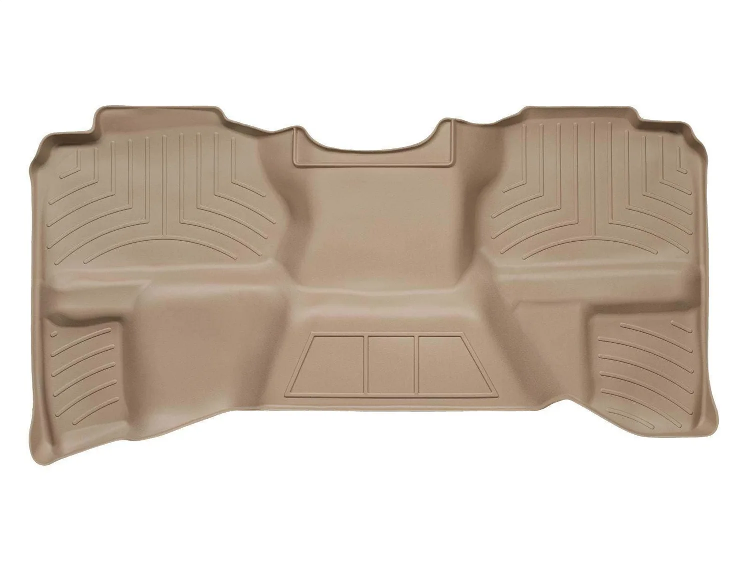WeatherTech FloorLiner™ DigitalFit®; Tan; Rear;