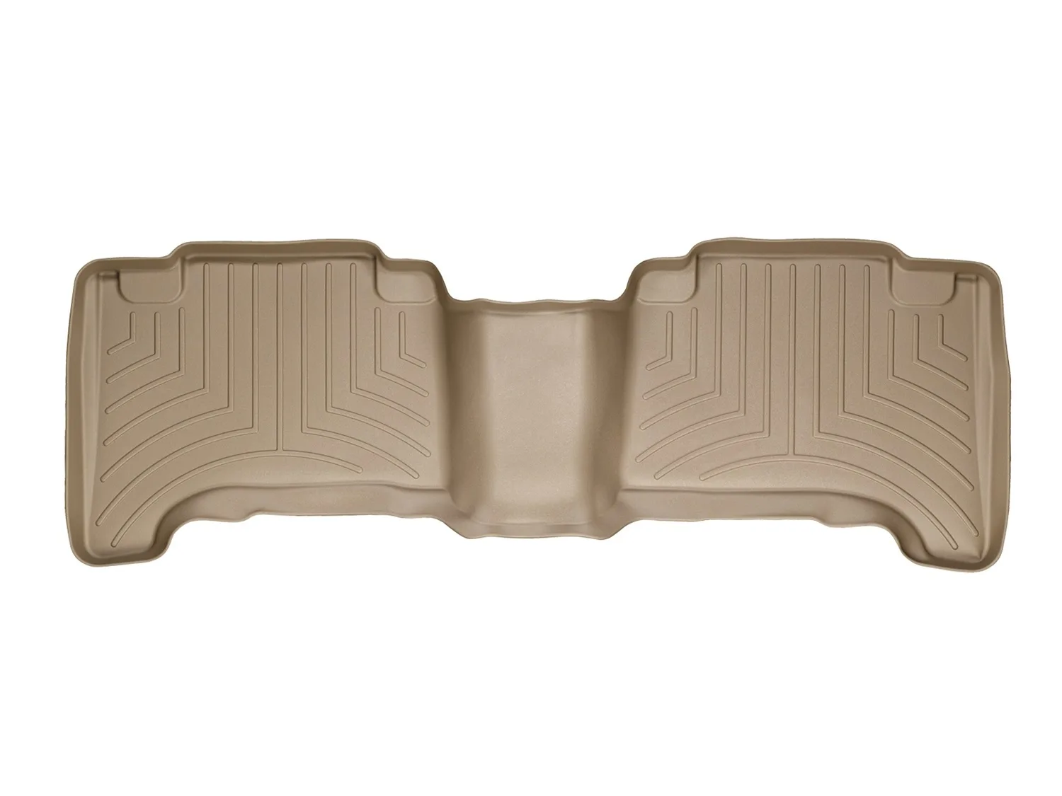 WeatherTech FloorLiner™ DigitalFit®; Tan; Rear;