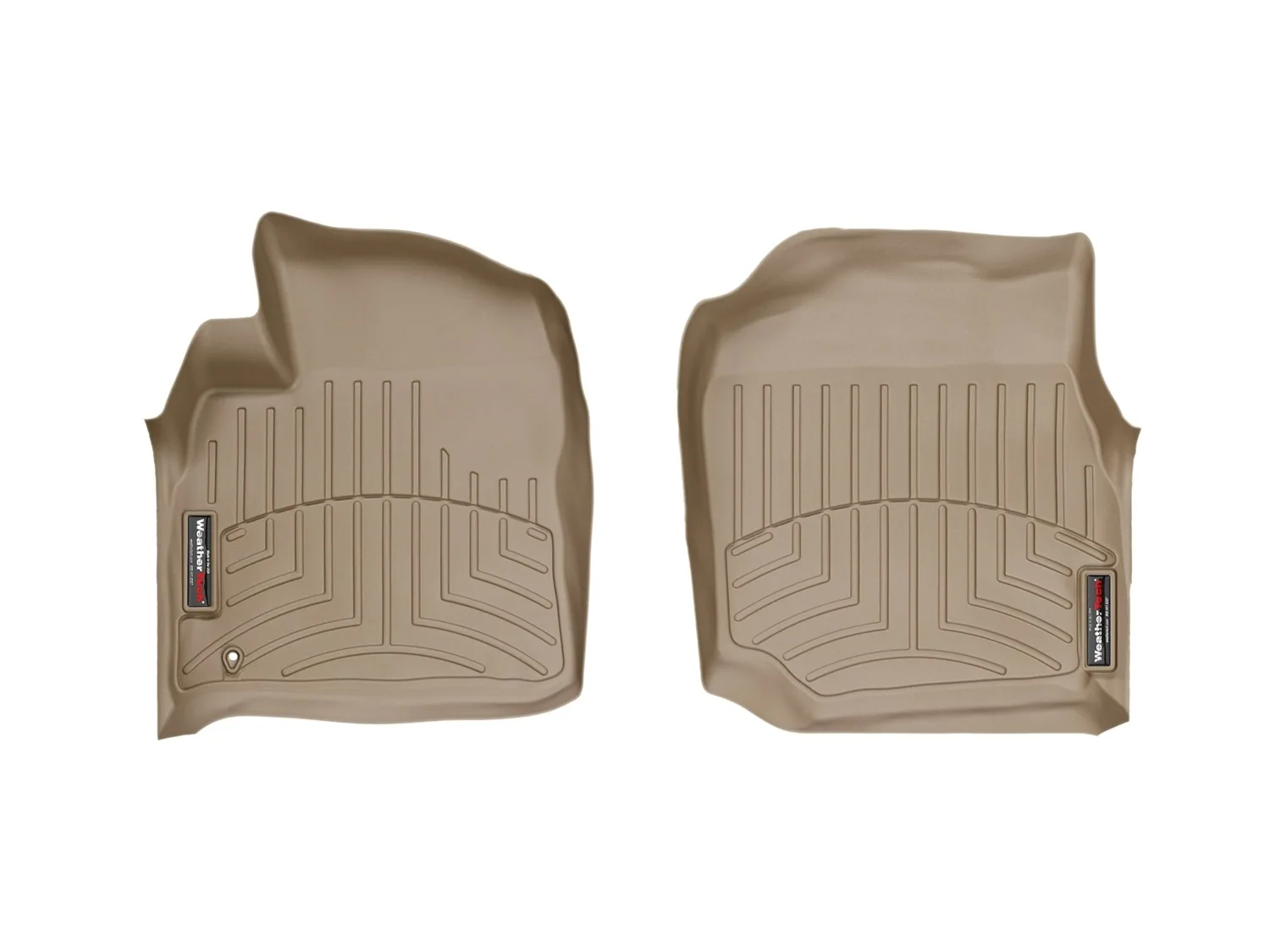 WeatherTech FloorLiner™ DigitalFit®; Tan; Front;