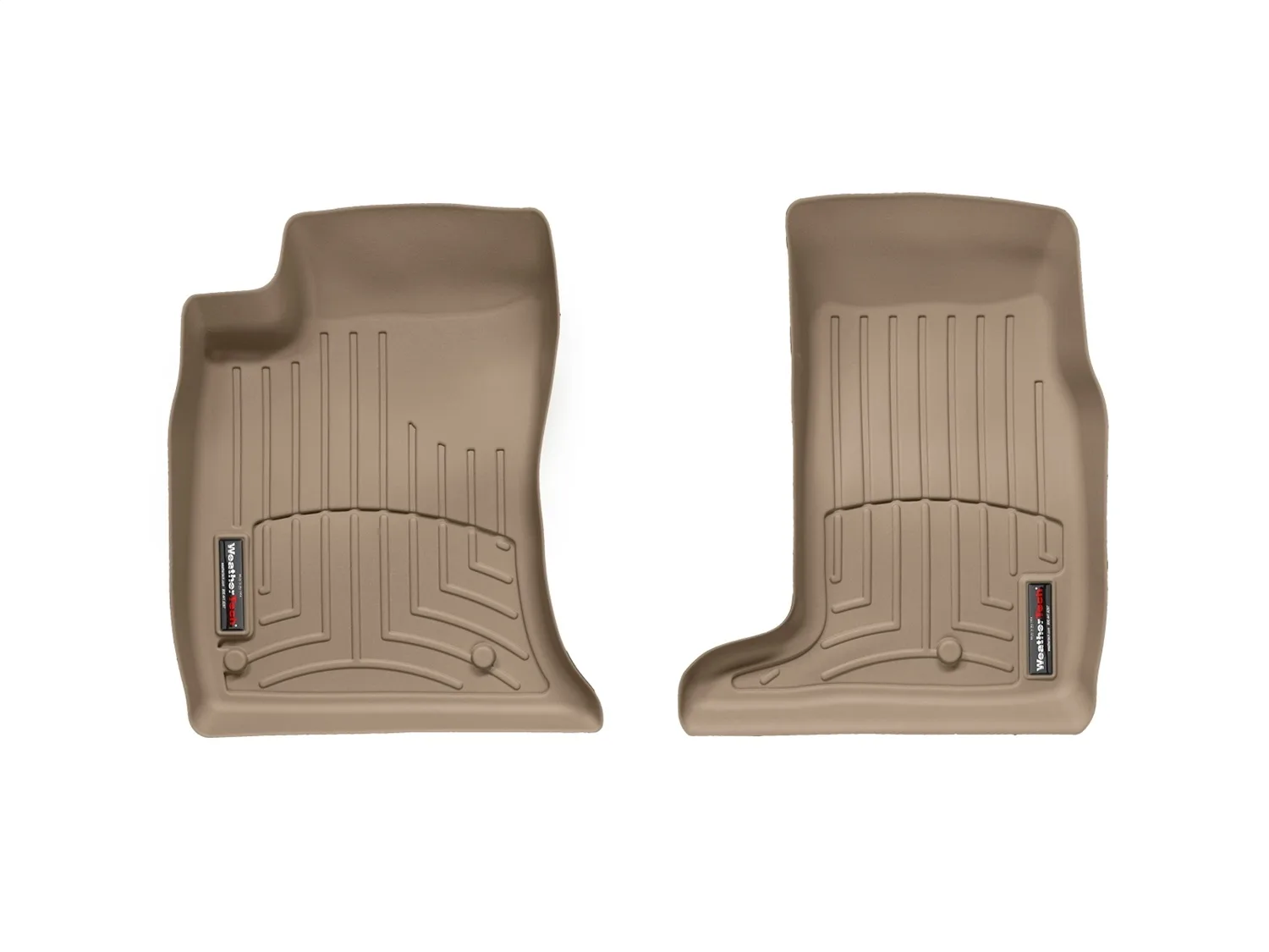 WeatherTech FloorLiner™ DigitalFit®; Tan; Front;