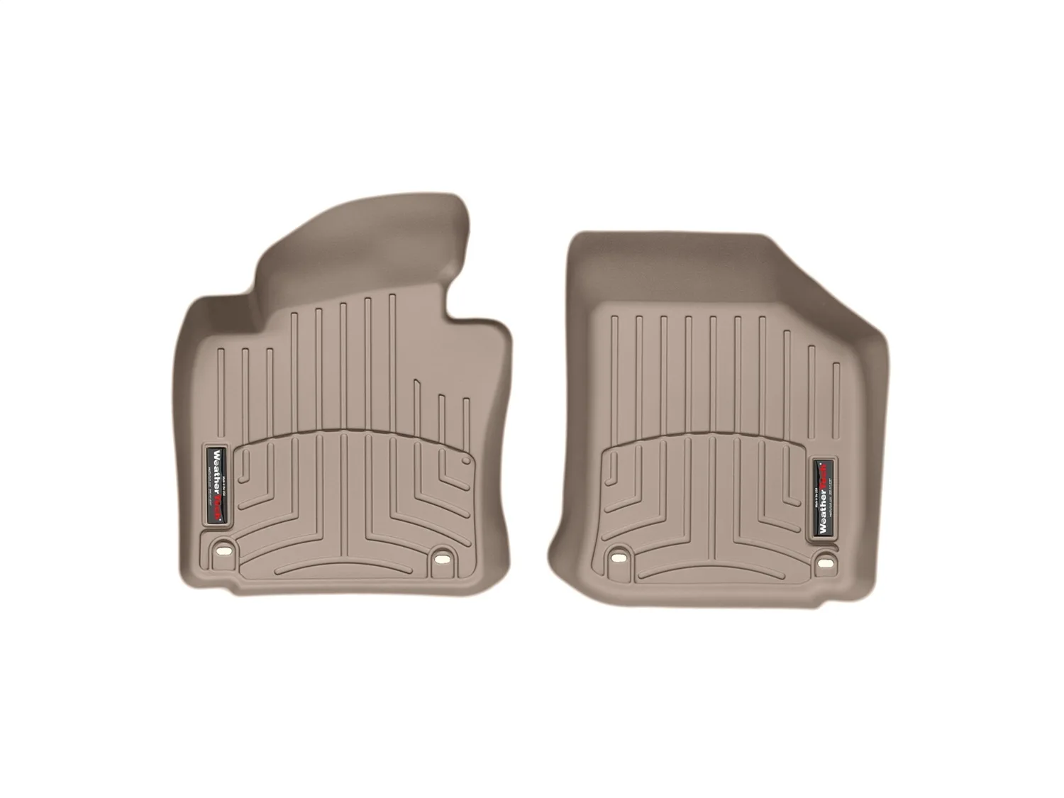 WeatherTech FloorLiner™ DigitalFit®; Tan; Front;
