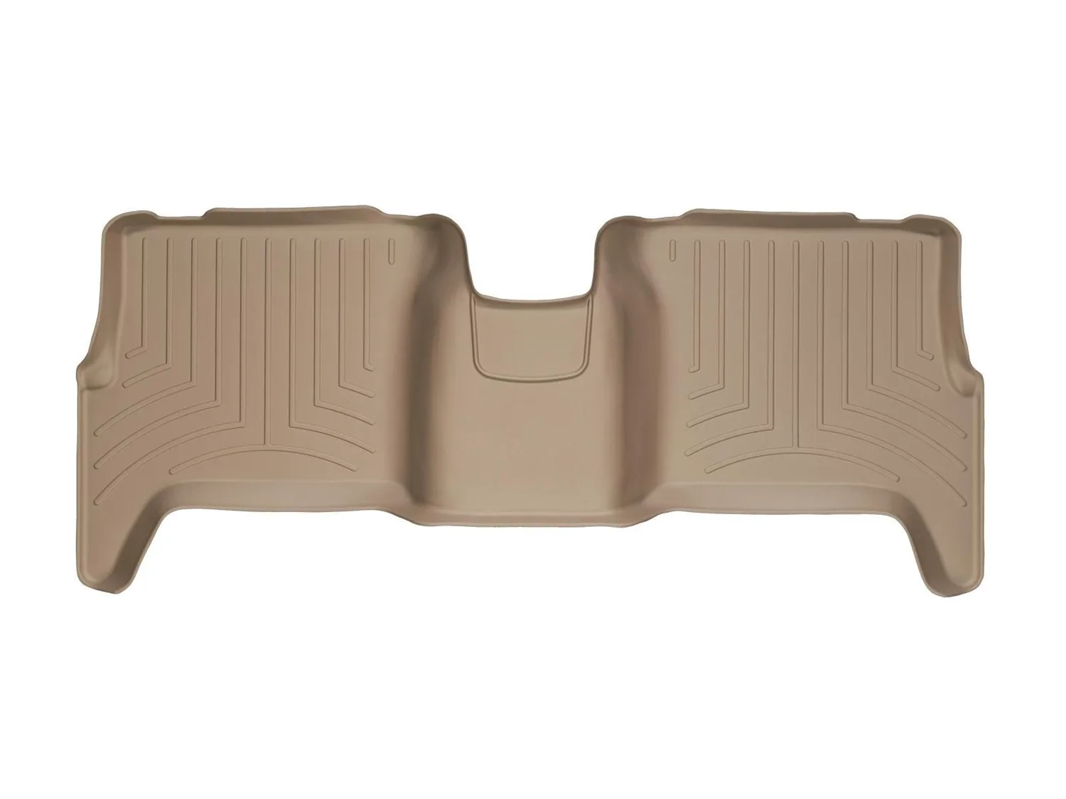 WeatherTech FloorLiner™ DigitalFit®; Tan; Rear;
