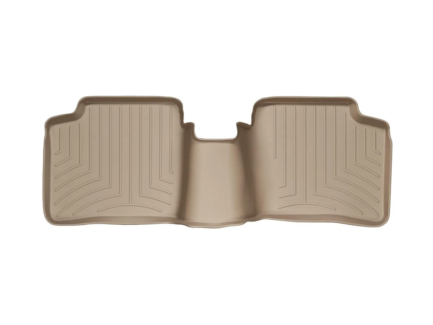 WeatherTech FloorLiner™ DigitalFit®; Tan; Rear;