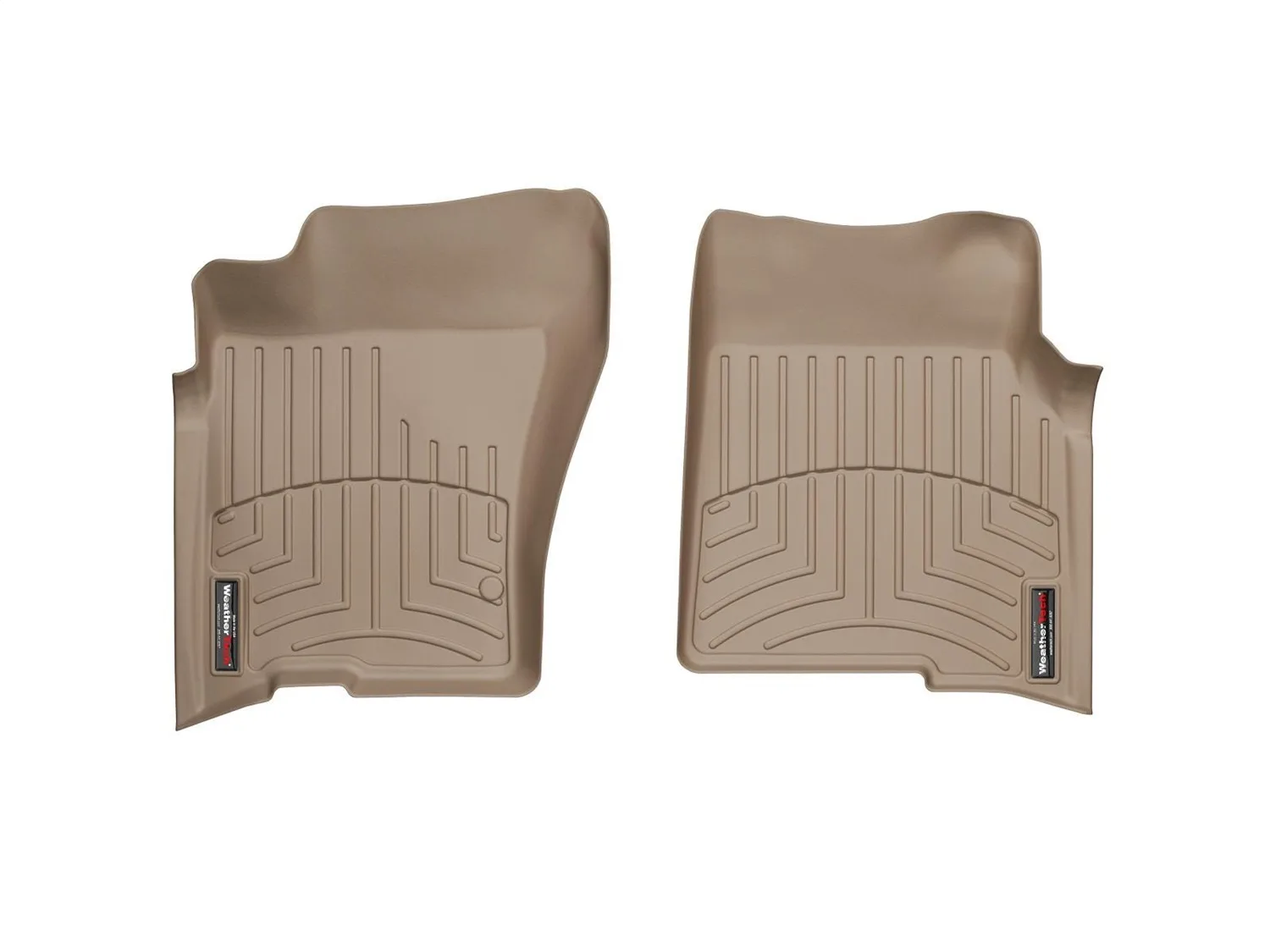 WeatherTech FloorLiner™ DigitalFit®; Tan; Front;