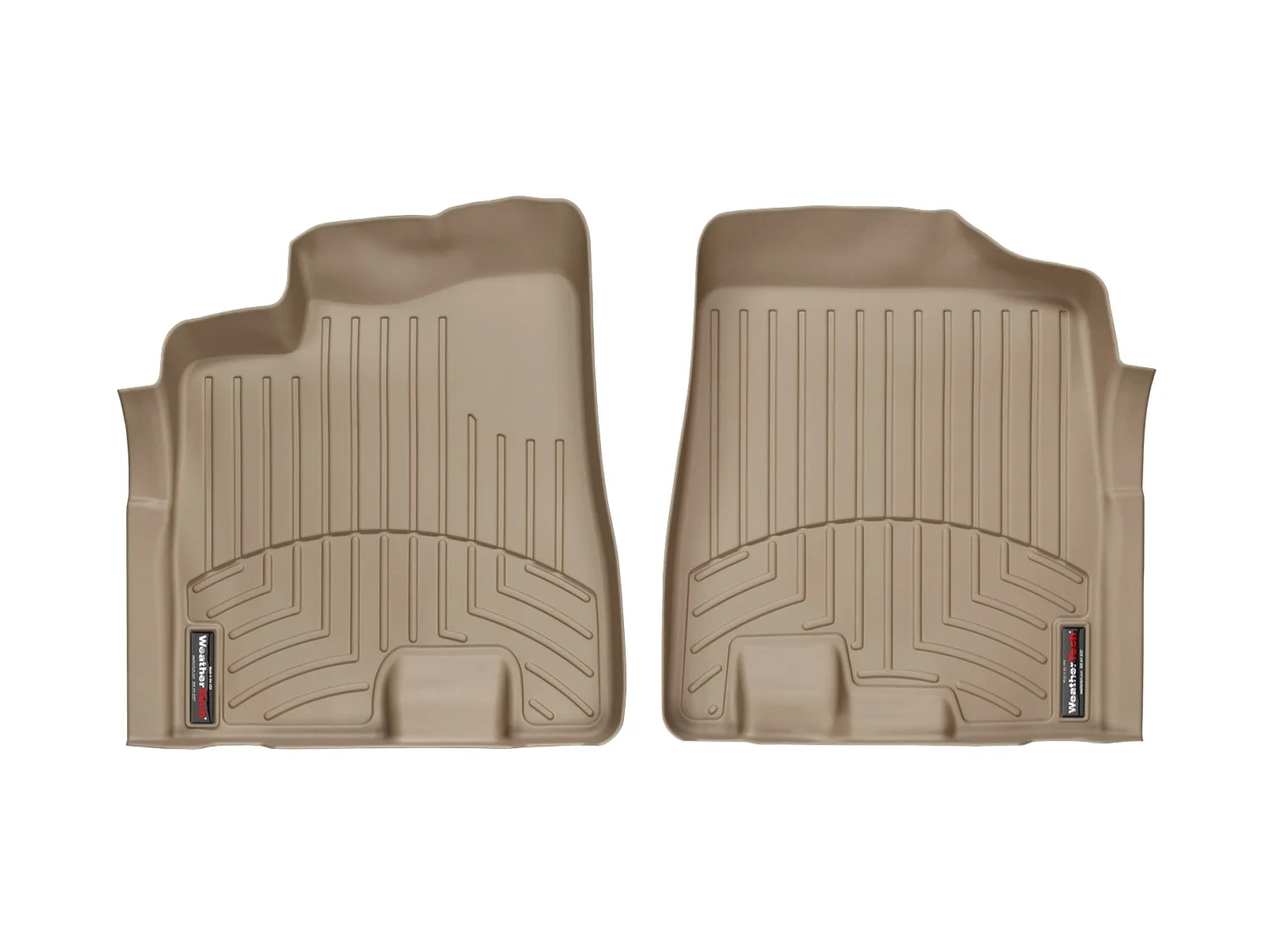 WeatherTech FloorLiner™ DigitalFit®; Tan; Front;