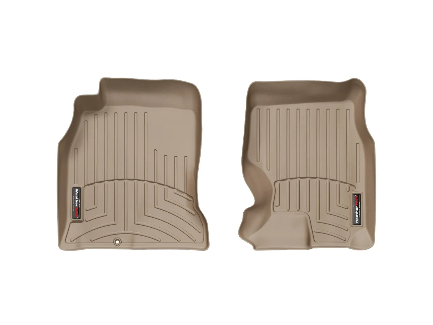 WeatherTech FloorLiner™ DigitalFit®; Tan; Front;
