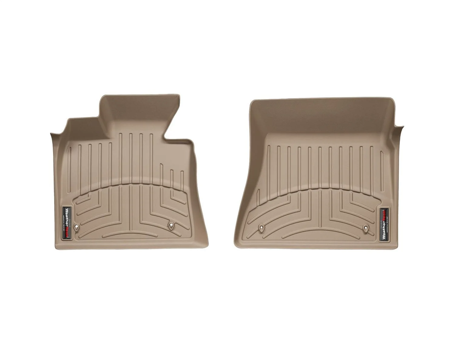 WeatherTech FloorLiner™ DigitalFit®; Tan; Front;