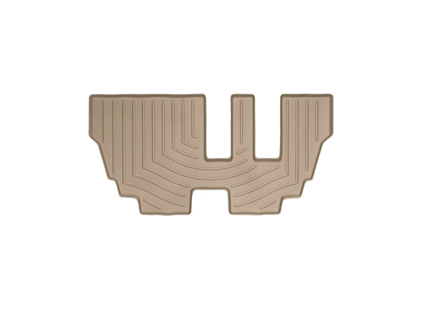 WeatherTech FloorLiner™ DigitalFit®; Tan; Third Row;