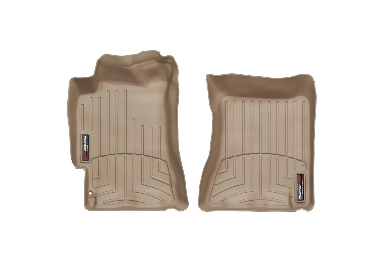 WeatherTech FloorLiner™ DigitalFit®; Tan; Front;