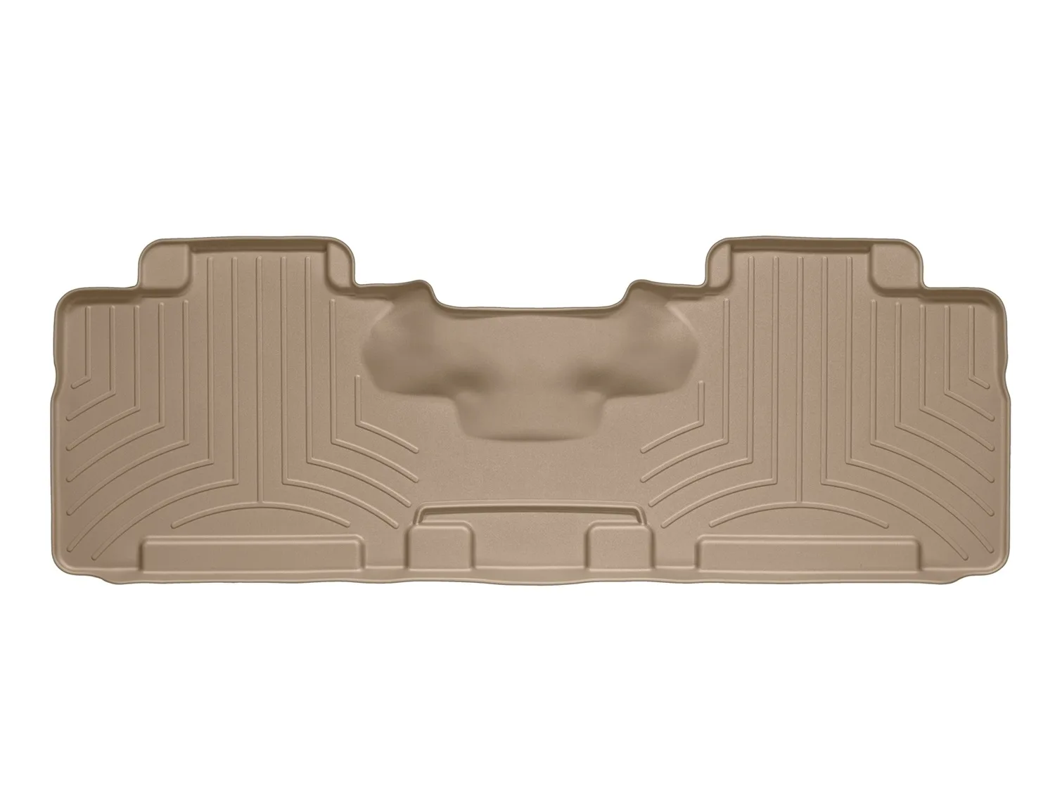 WeatherTech FloorLiner™ DigitalFit®; Tan; Rear;