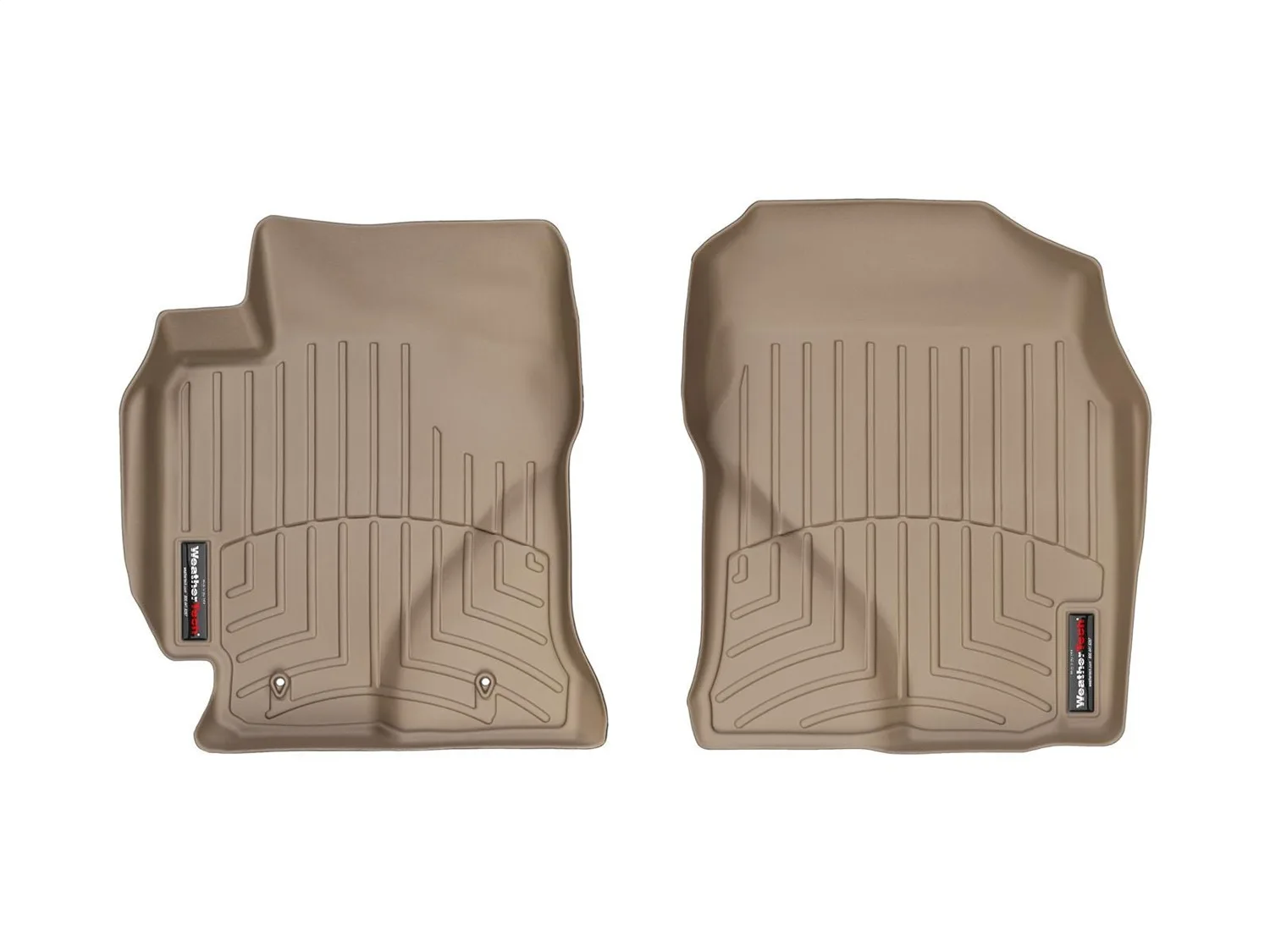 WeatherTech FloorLiner™ DigitalFit®; Tan; Front;
