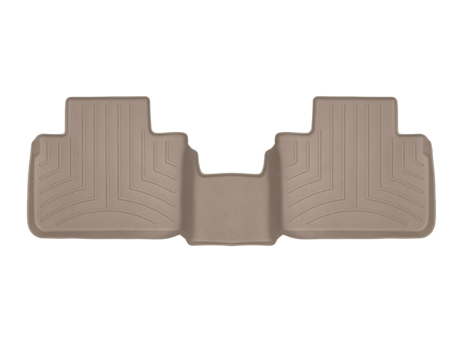 WeatherTech FloorLiner™ DigitalFit®; Tan; Rear;