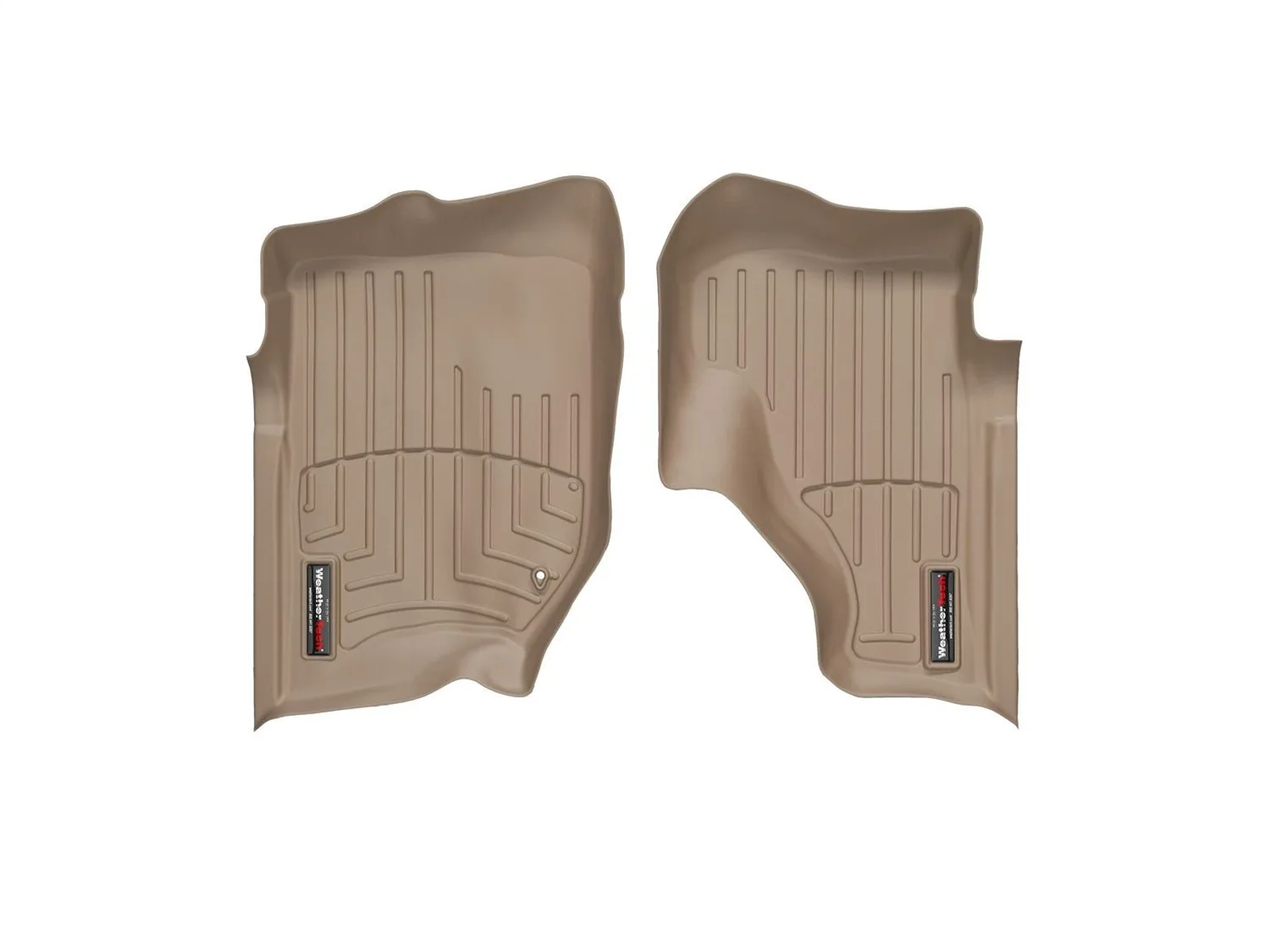 WeatherTech FloorLiner™ DigitalFit®; Tan; Front;
