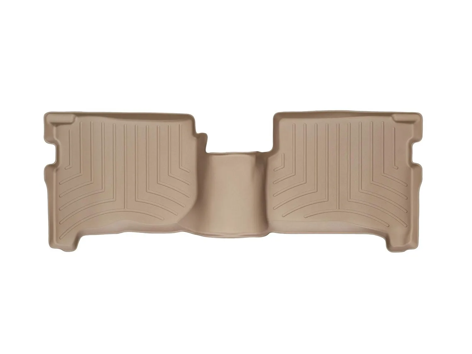 WeatherTech FloorLiner™ DigitalFit®; Tan; Rear;