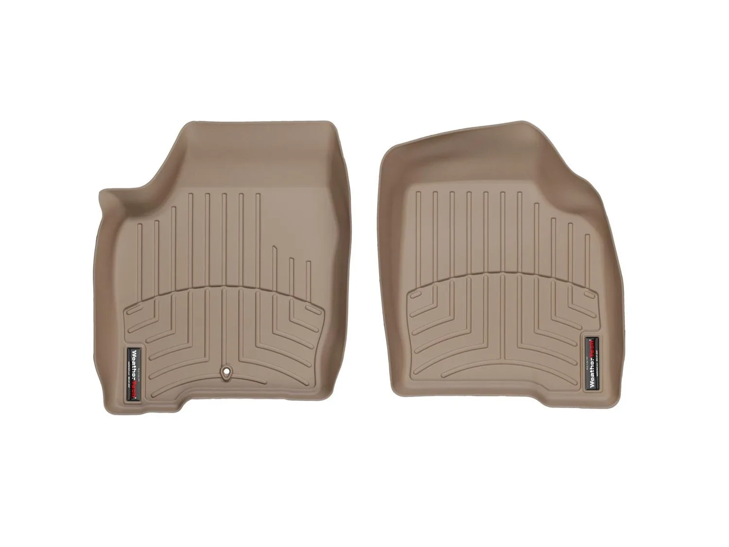 WeatherTech FloorLiner™ DigitalFit®; Tan; Front;