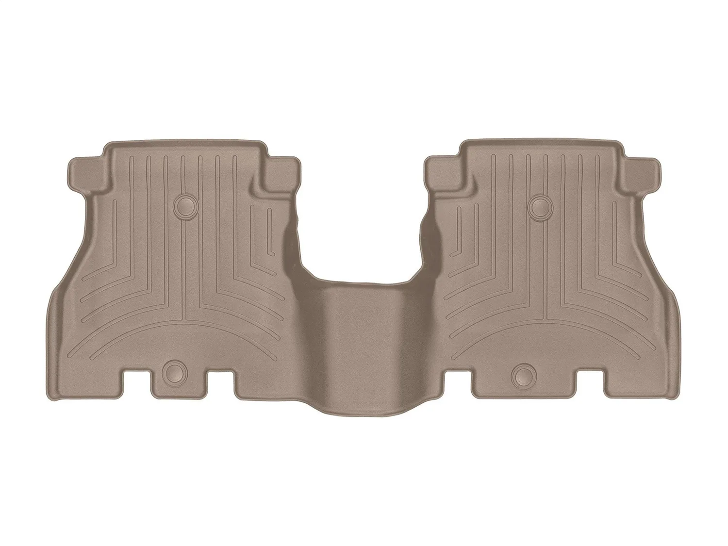 WeatherTech FloorLiner™ DigitalFit®; Tan; Rear;