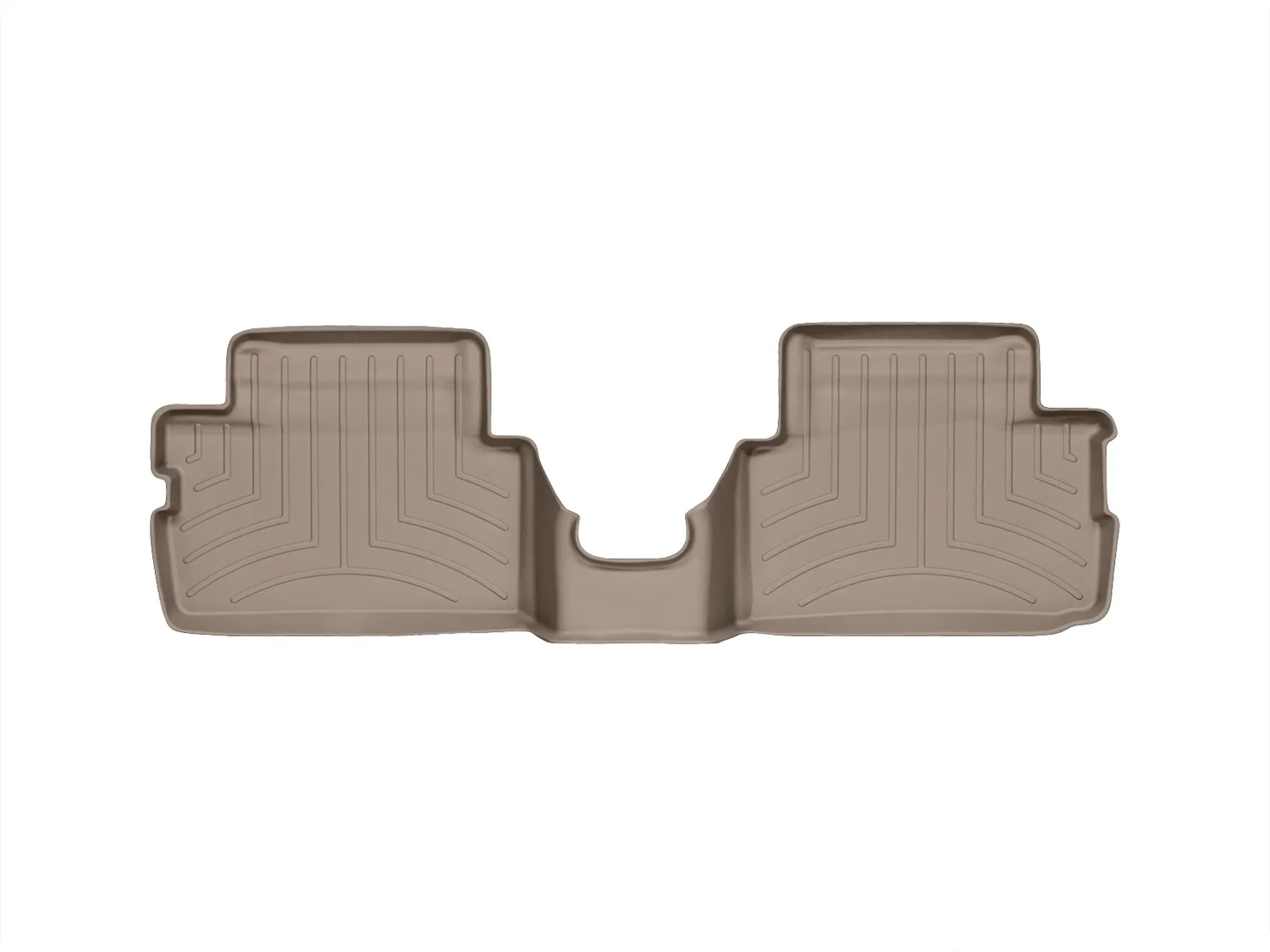 WeatherTech FloorLiner™ DigitalFit®; Tan; Rear; 2 Piece;