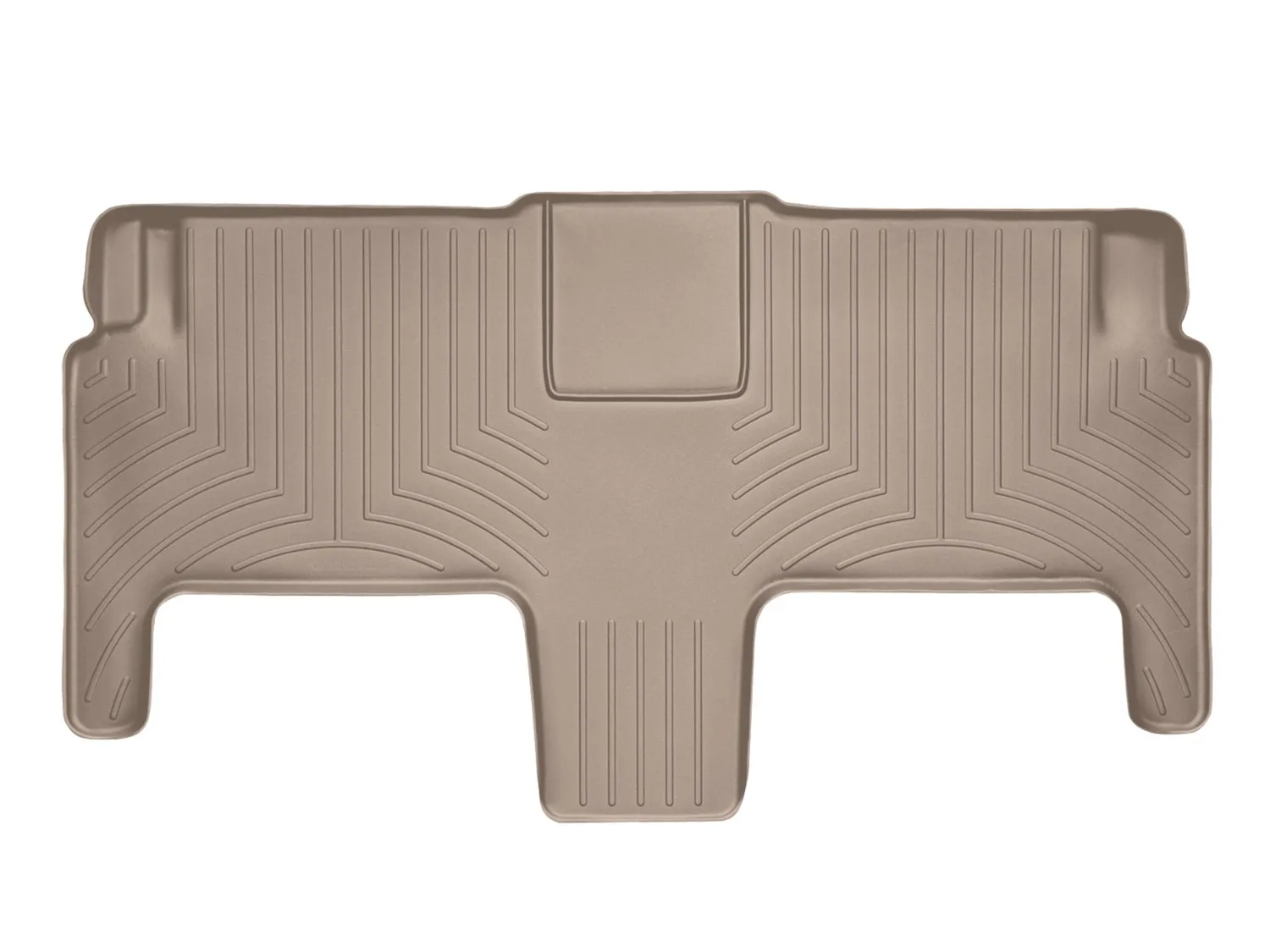 WeatherTech FloorLiner™ DigitalFit®; Tan; Rear;