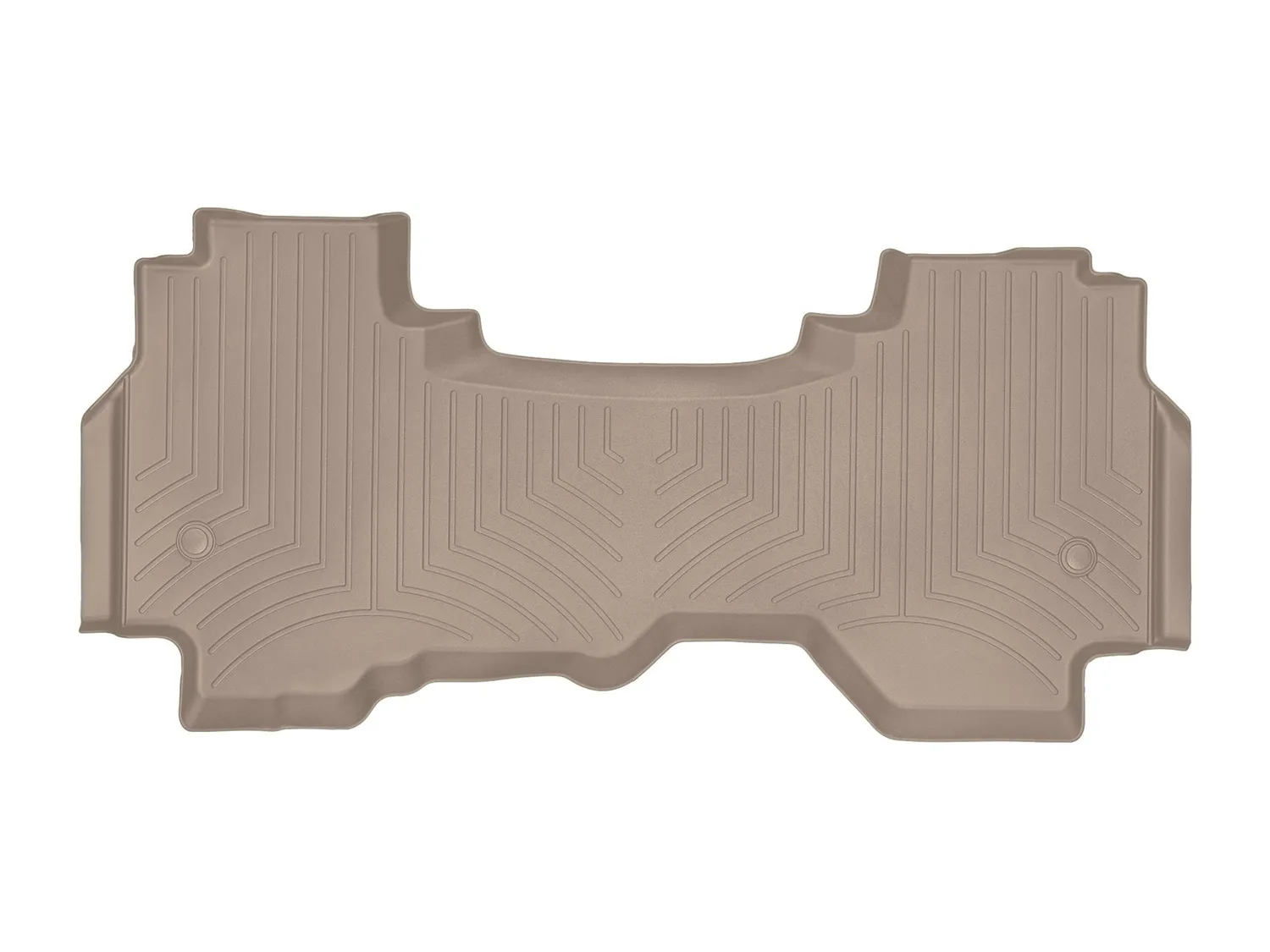 WeatherTech FloorLiner™ DigitalFit®; Tan; Rear;