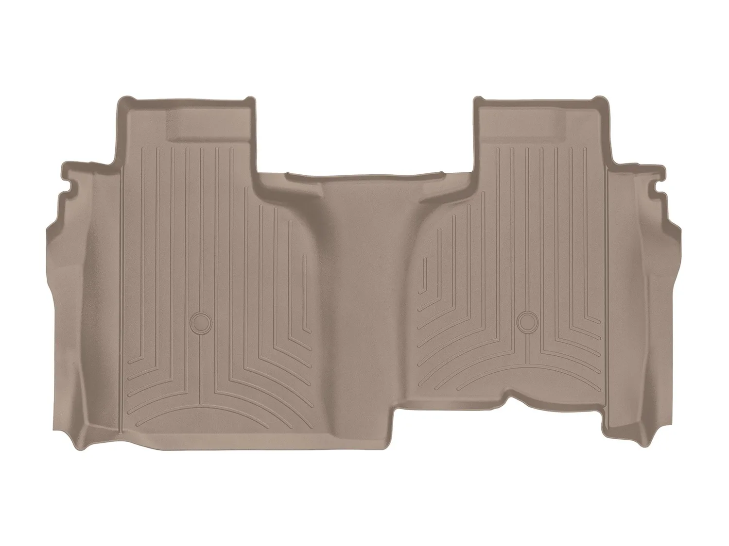 WeatherTech FloorLiner™ DigitalFit®; Tan; Rear;