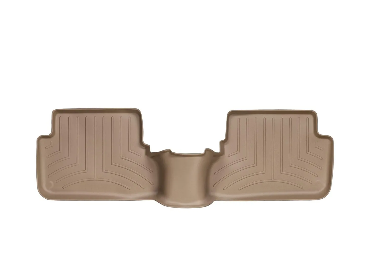 WeatherTech FloorLiner™ DigitalFit®; Tan; Rear;
