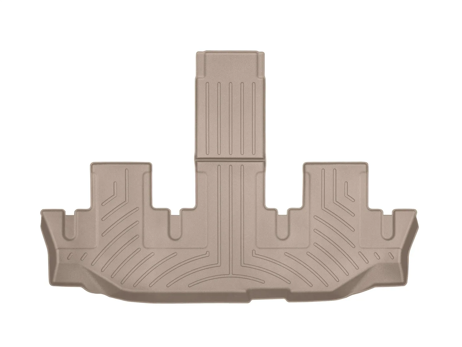 WeatherTech FloorLiner™ DigitalFit®; Tan; Third Row;
