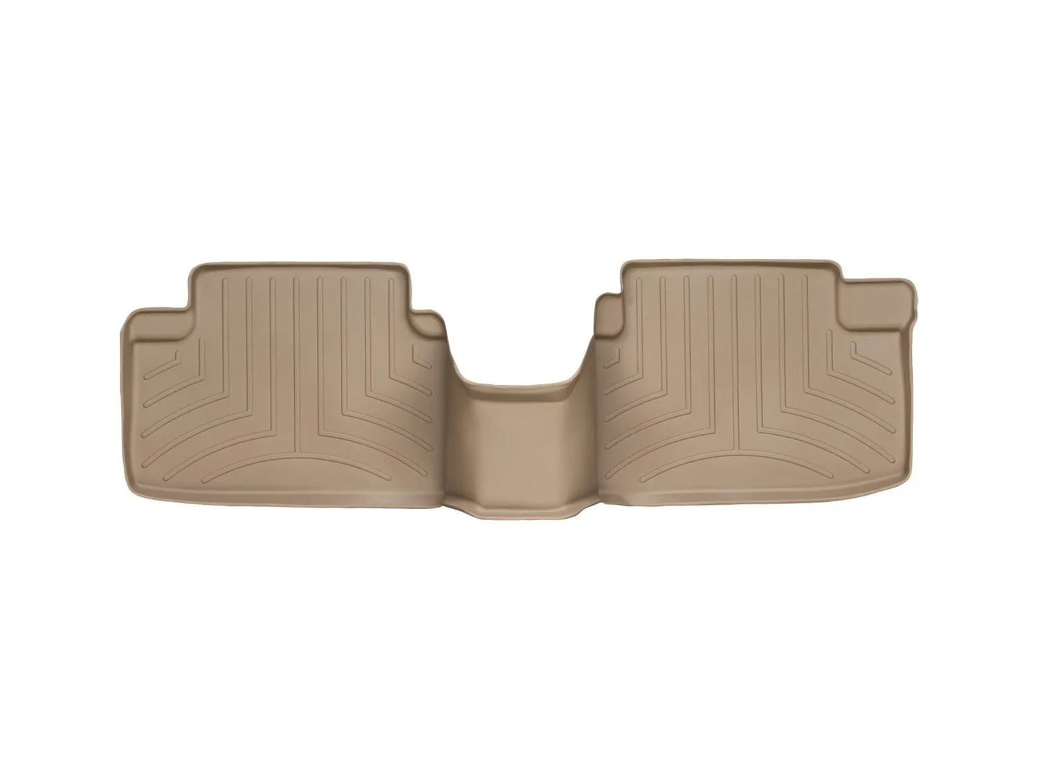 WeatherTech FloorLiner™ DigitalFit®; Tan; Rear;