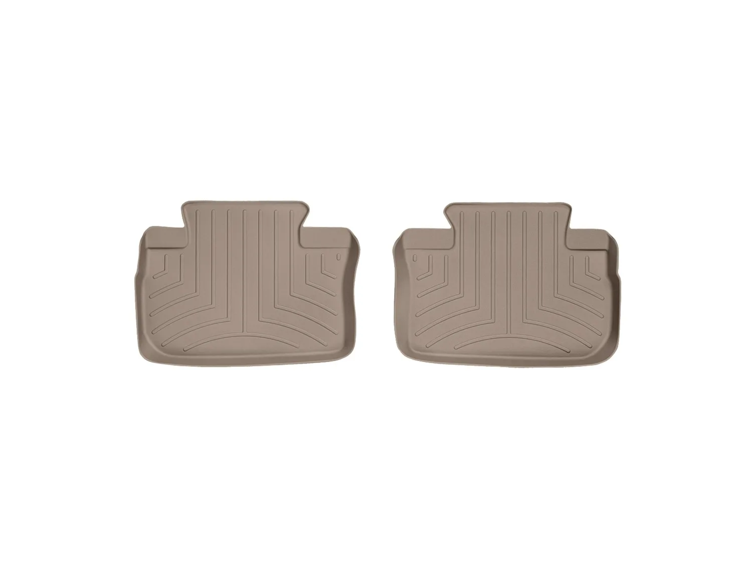 WeatherTech FloorLiner™ DigitalFit®; Tan; Rear;