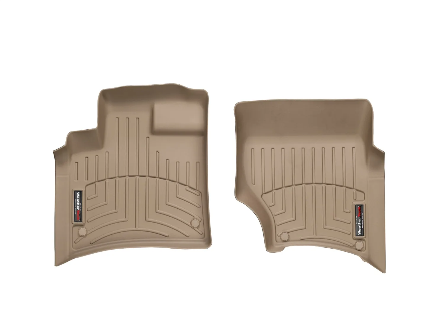 WeatherTech FloorLiner™ DigitalFit®; Tan; Front;