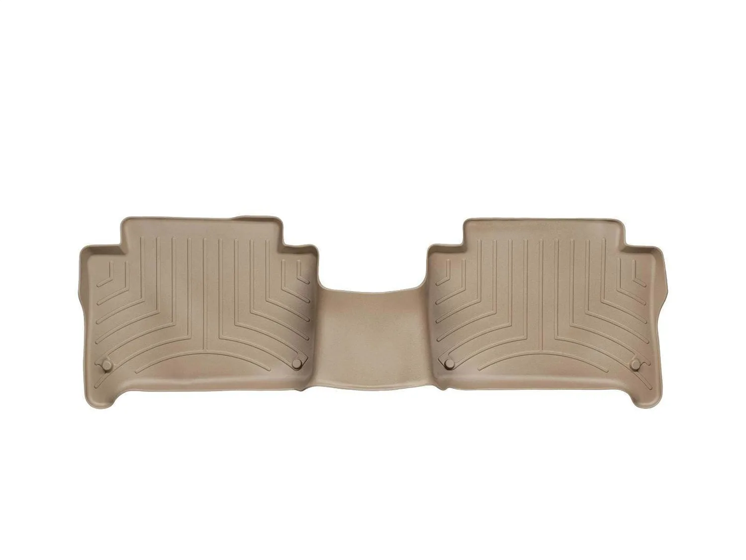 WeatherTech FloorLiner™ DigitalFit®; Tan; Rear;