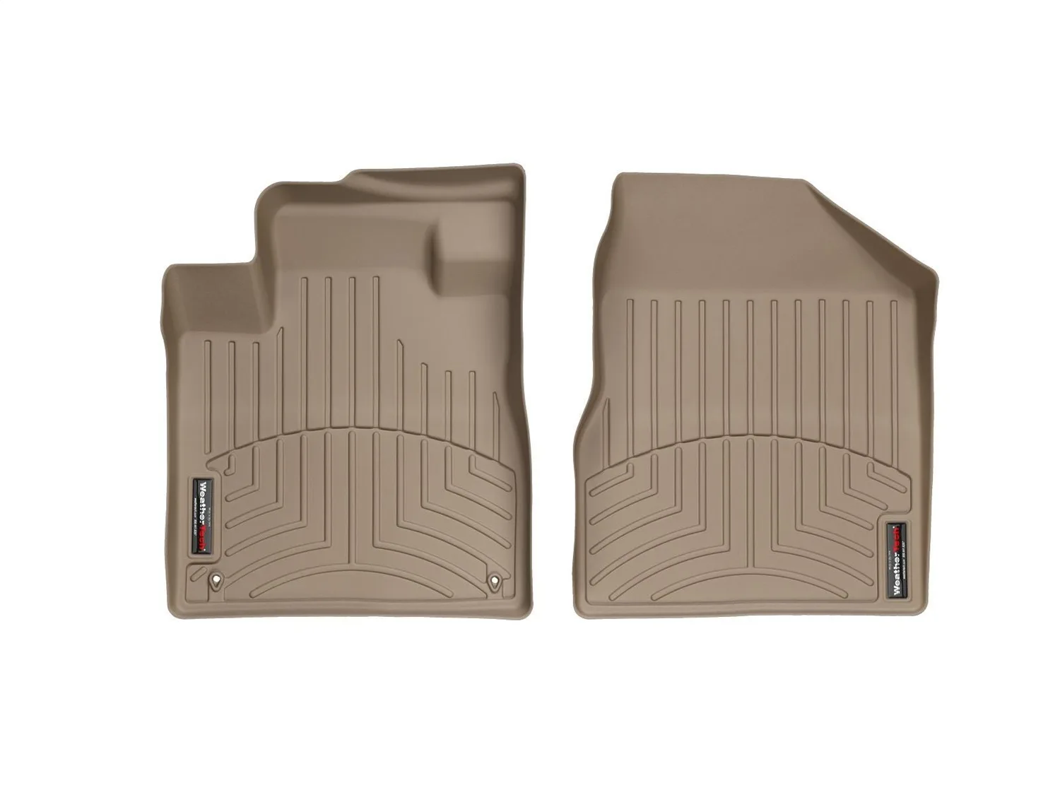 WeatherTech FloorLiner™ DigitalFit®; Tan; Front;