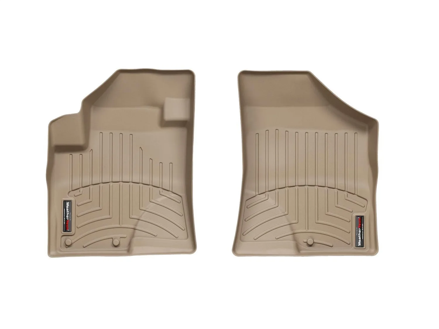 WeatherTech FloorLiner™ DigitalFit®; Tan; Front;