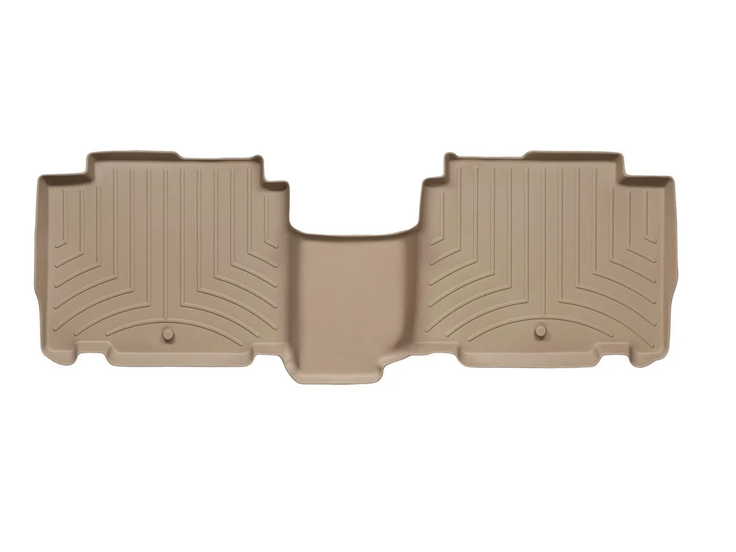 WeatherTech FloorLiner™ DigitalFit®; Tan; Rear;