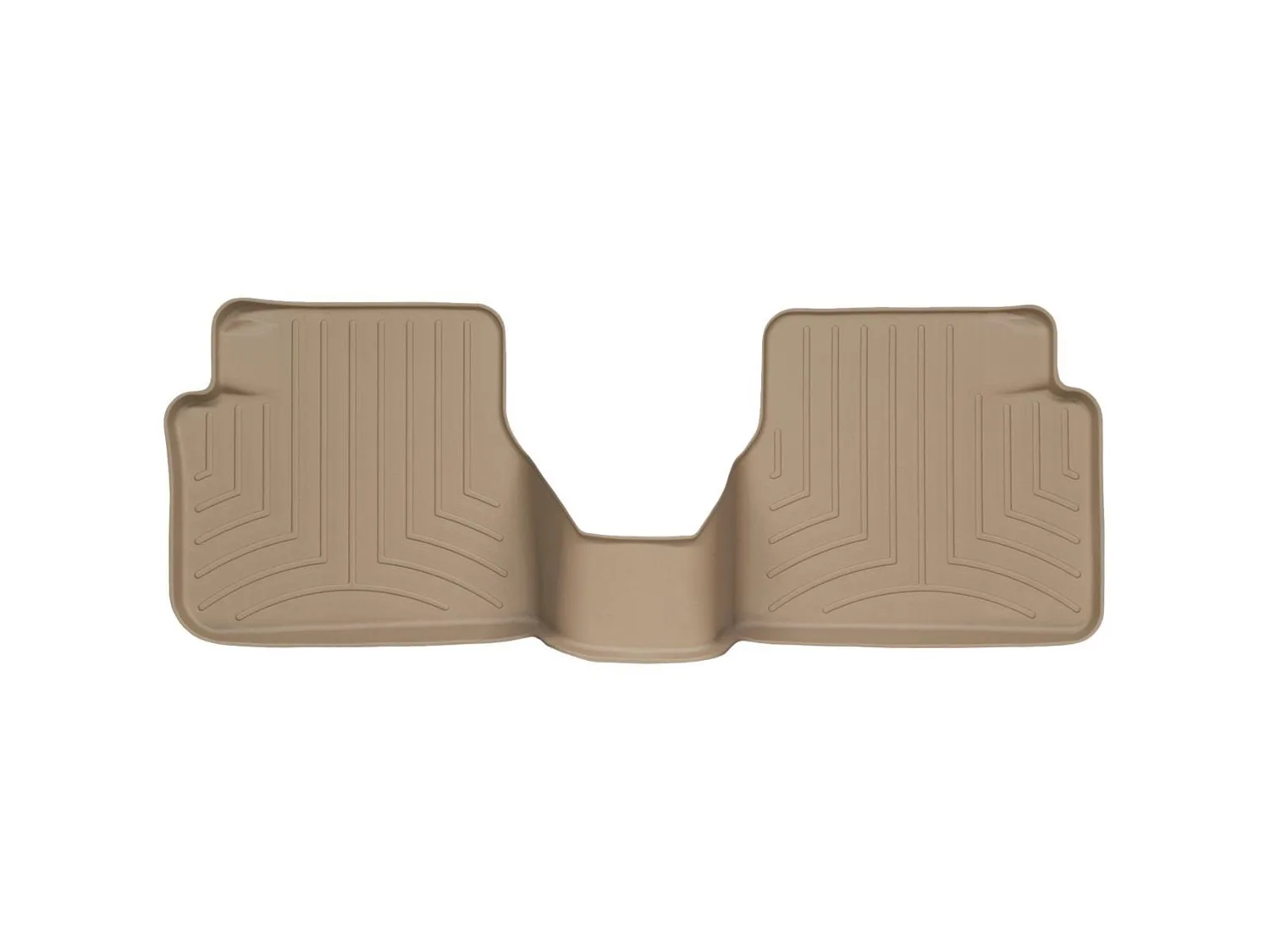WeatherTech FloorLiner™ DigitalFit®; Tan; Rear;