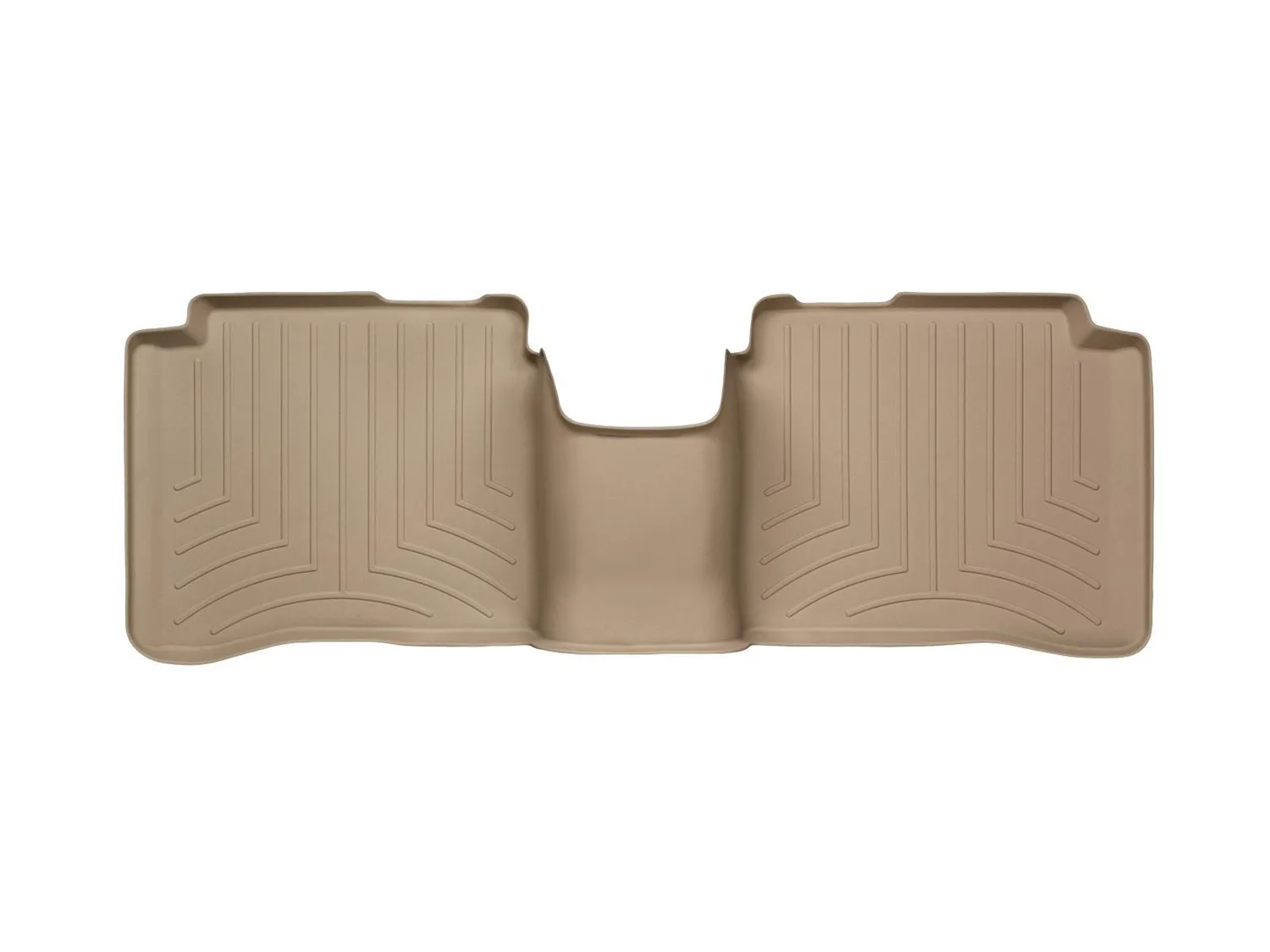 WeatherTech FloorLiner™ DigitalFit®; Tan; Rear;