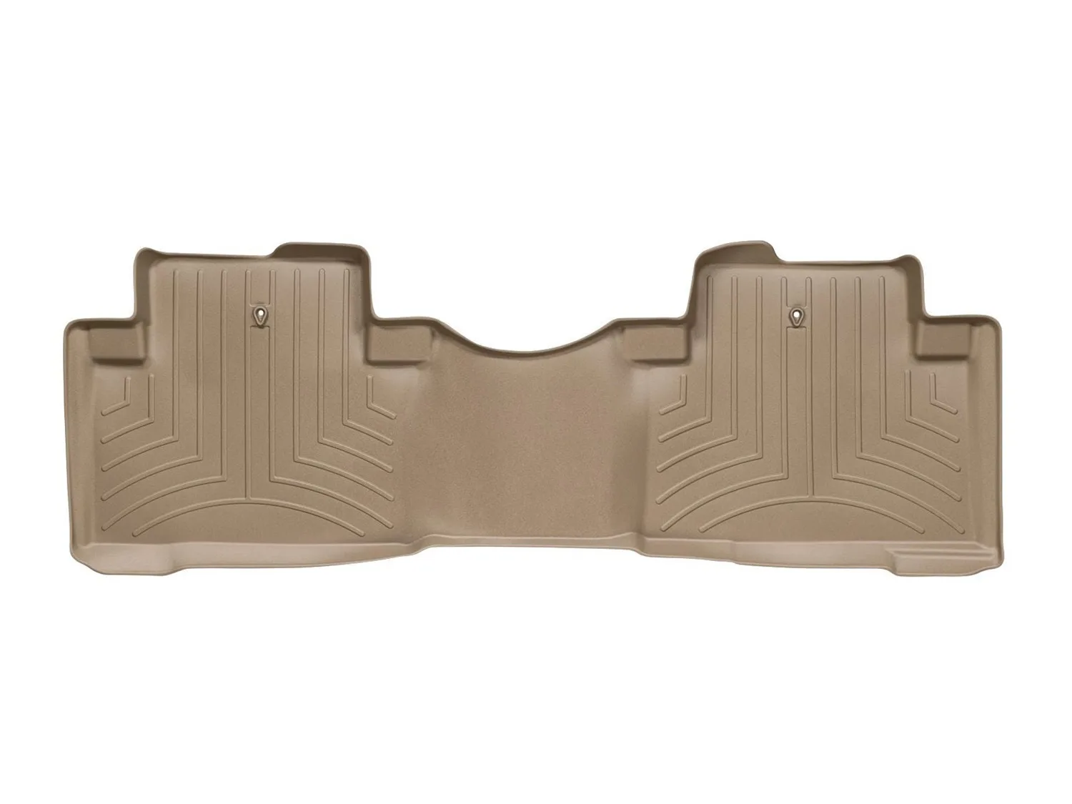 WeatherTech FloorLiner™ DigitalFit®; Tan; Rear;